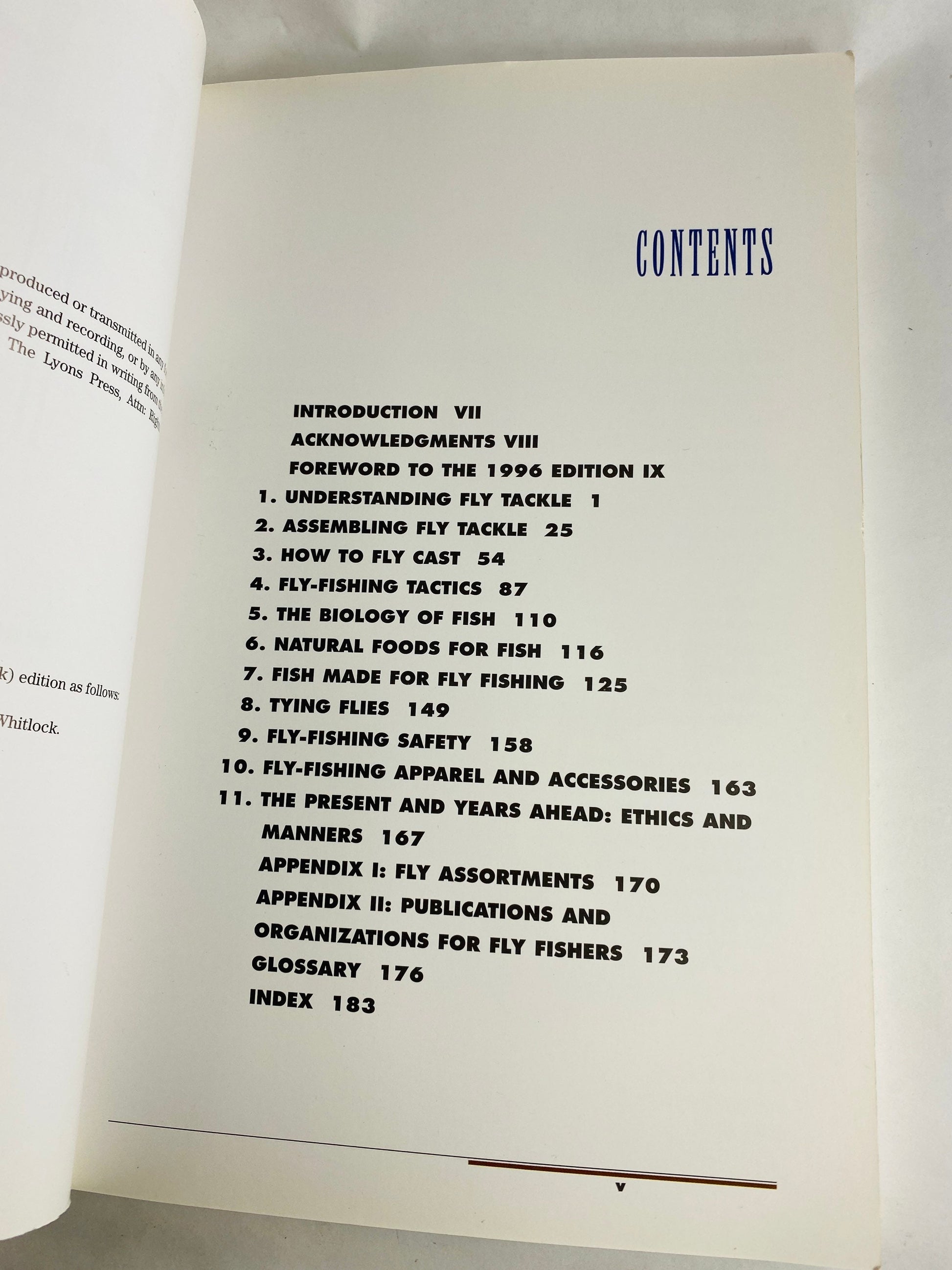 LL Bean Fly Fisherman's Handbook Vintage paperback book guide circa 1996. Father’s Day gift Fisherman Aesthetic Maritime Living