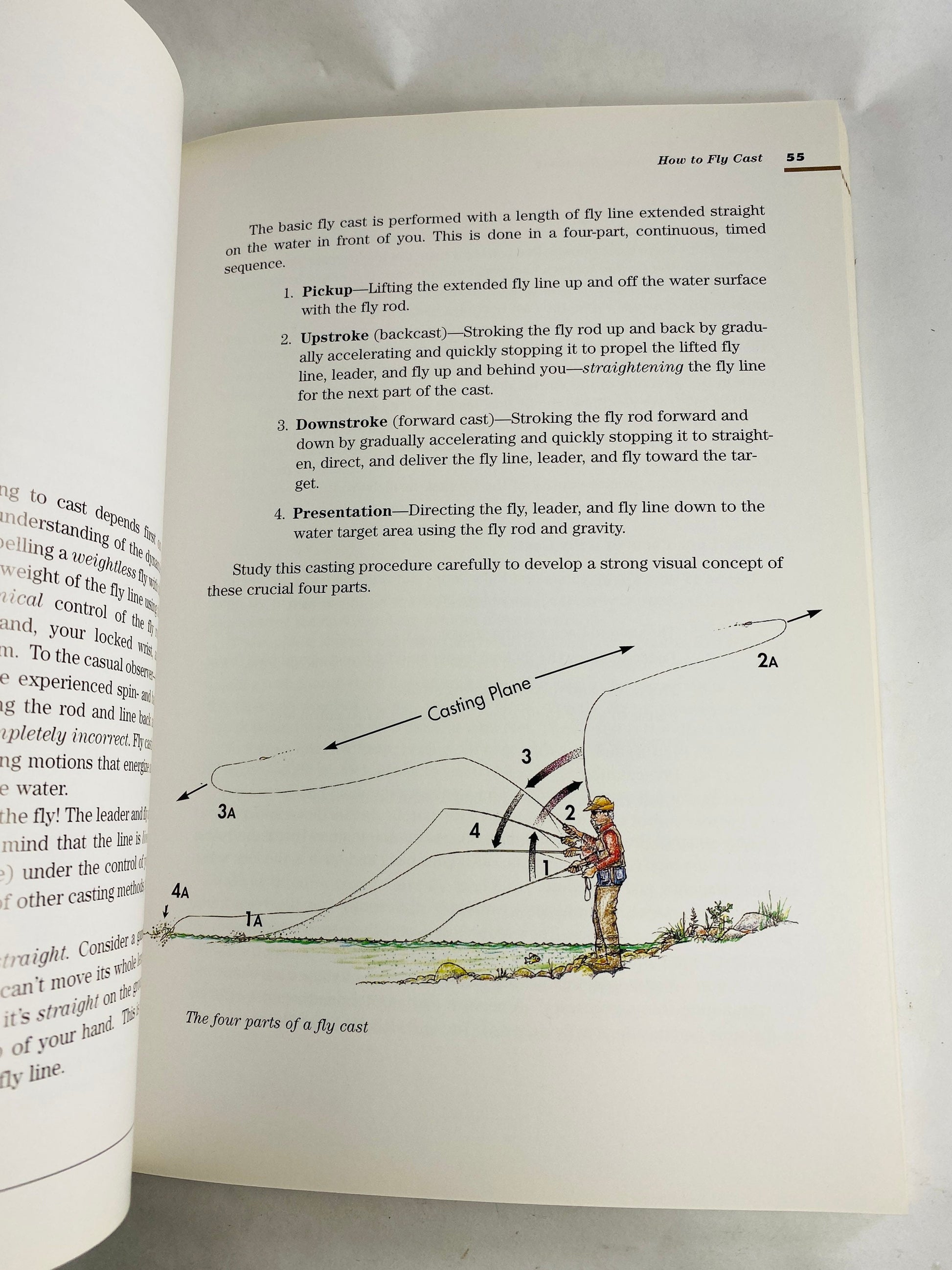 LL Bean Fly Fisherman's Handbook Vintage paperback book guide circa 1996. Father’s Day gift Fisherman Aesthetic Maritime Living