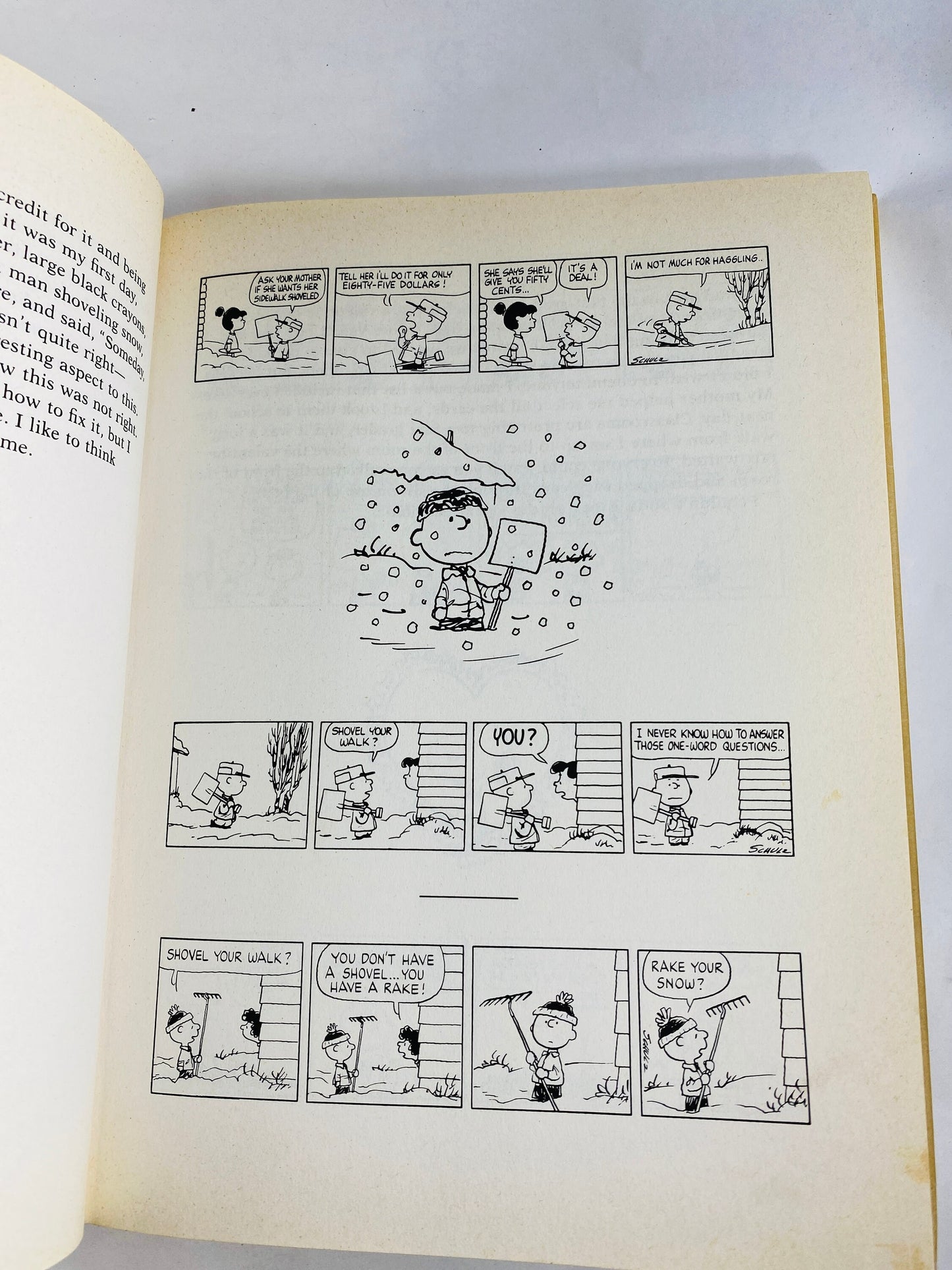 You Don't Look 35, Charlie Brown FIRST EDITION vintage book circa 1985 by Charles Schulz. Comic strip Children's Book.