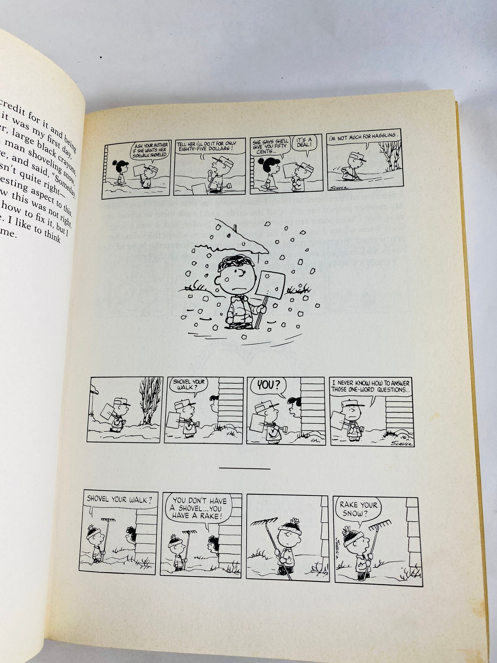 You Don't Look 35, Charlie Brown FIRST EDITION vintage book circa 1985 by Charles Schulz. Comic strip Children's Book.