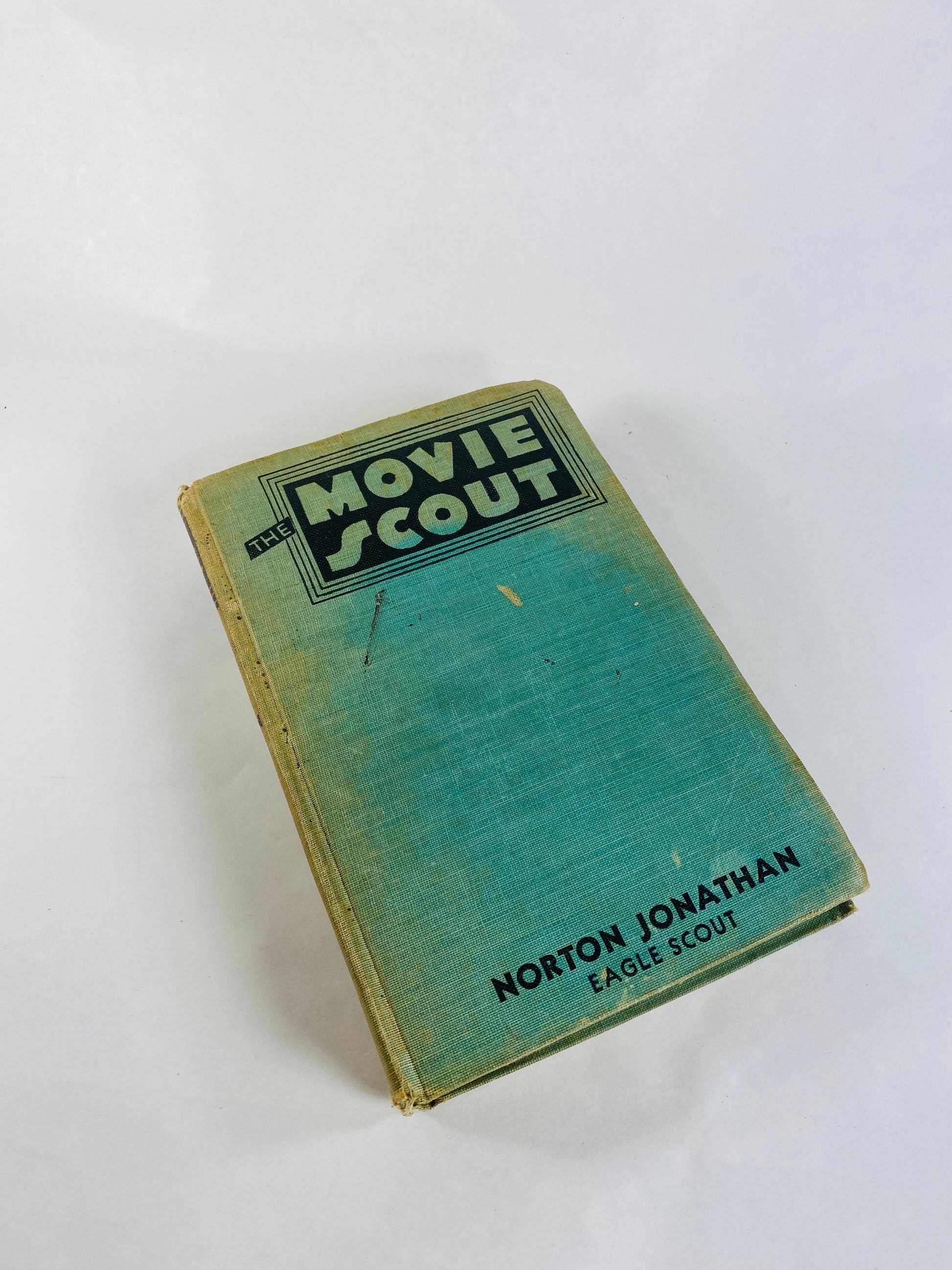 1934 Movie Scout vintage book by Norton Hughes Jonathan about a notorious criminal who escaped from Alcatraz.