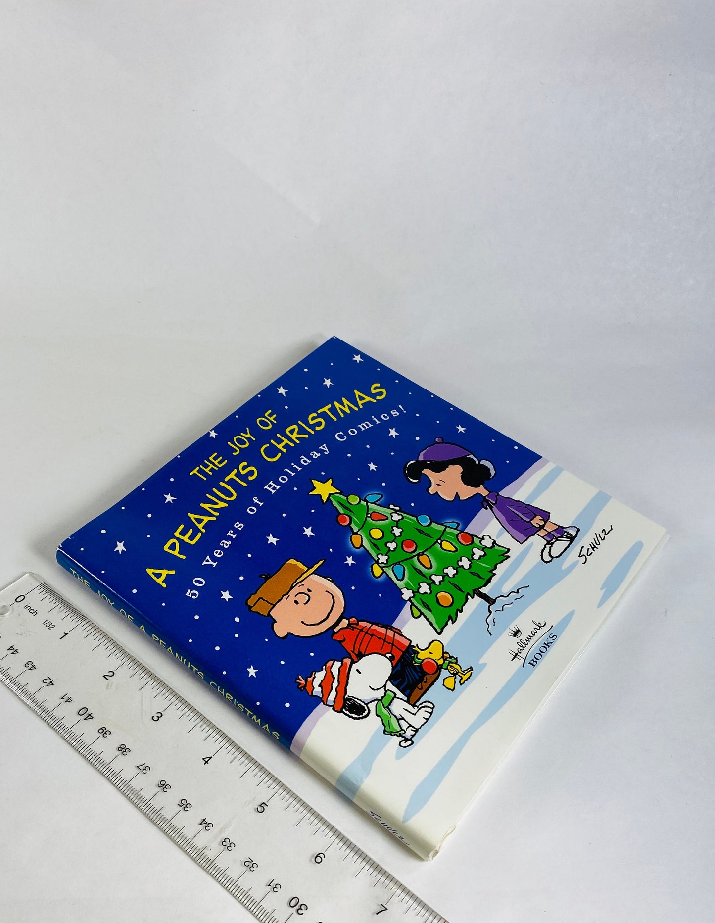 Charlie Brown Christmas vintage book Joy of Peanuts by Charles Schulz. Classic holiday Xmas Children's Book.