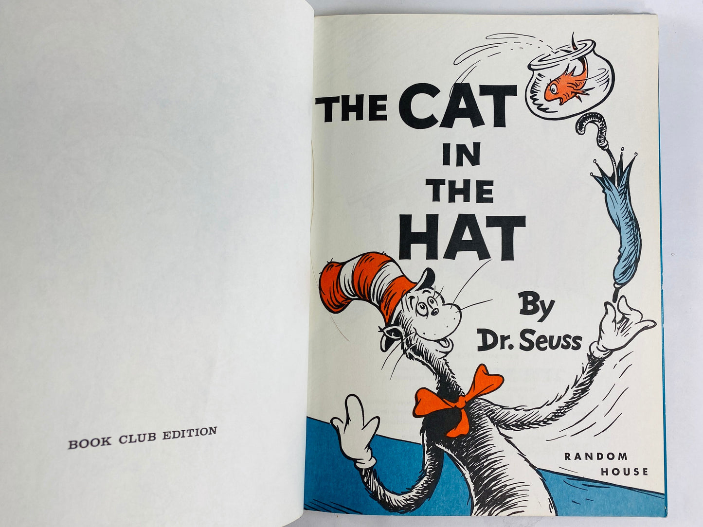 Dr Seuss vintage I Can Read Beginner Books circa 1963 Pick one! Cat in the Hat One fish Foot ABC