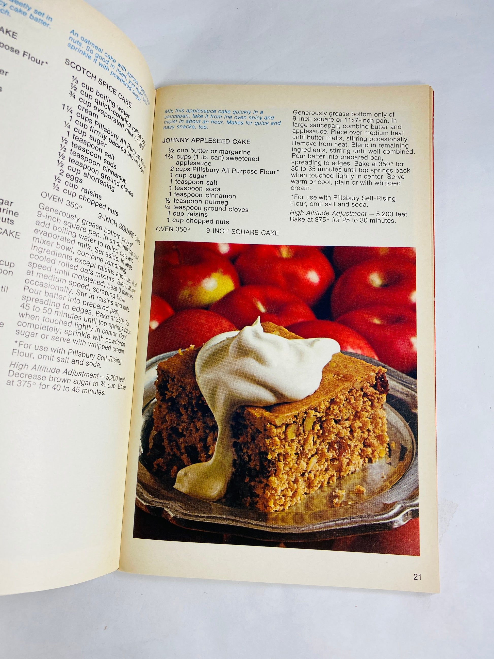 Pillsbury Vintage Dessert Recipe cookbook booklet circa 1970. Baking is Fun by Ann Pillsbury.