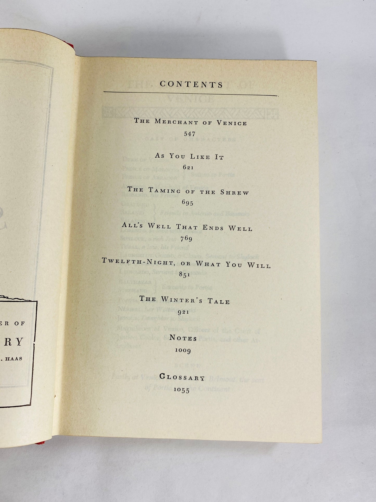 1952 Shakespeare Comedies Vintage Modern Library book with dust jacket Taming of the Shrew, Merry Wives of Windsor, Much Ado About Nothing