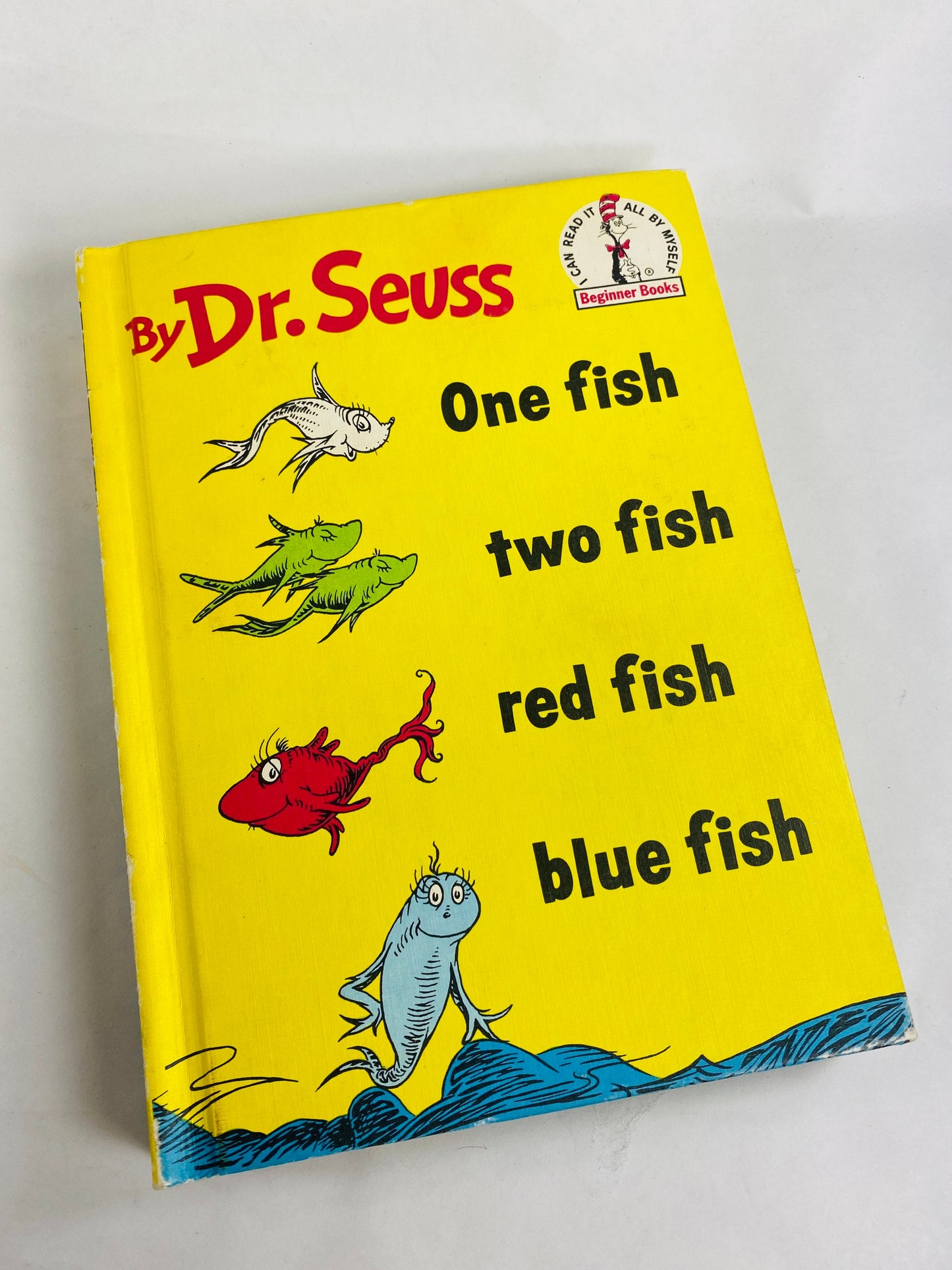 Dr Seuss vintage I Can Read Beginner Books circa 1963 Pick one! Cat in the Hat One fish Foot ABC