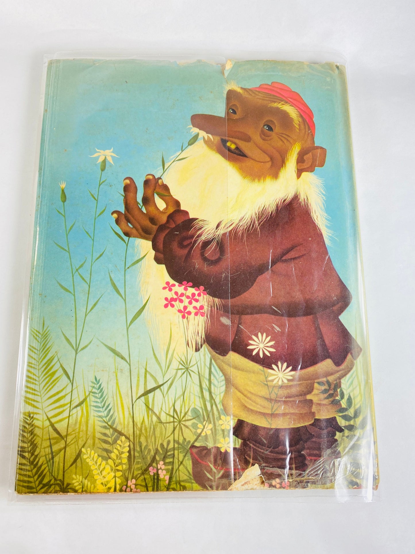 Snow White OVERSIZED vintage children’s book circa 1957 with dust jacket EARLY PRINTING Cappe Collectible princess nursery decor