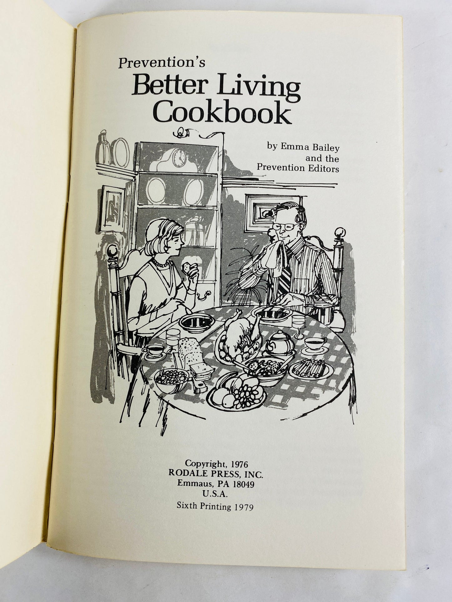 Prevention's Better Living Cookbook recipe booklet Emma Bailey circa 1979 Eggs, salads, remoulade vinaigrette basked mushrooms