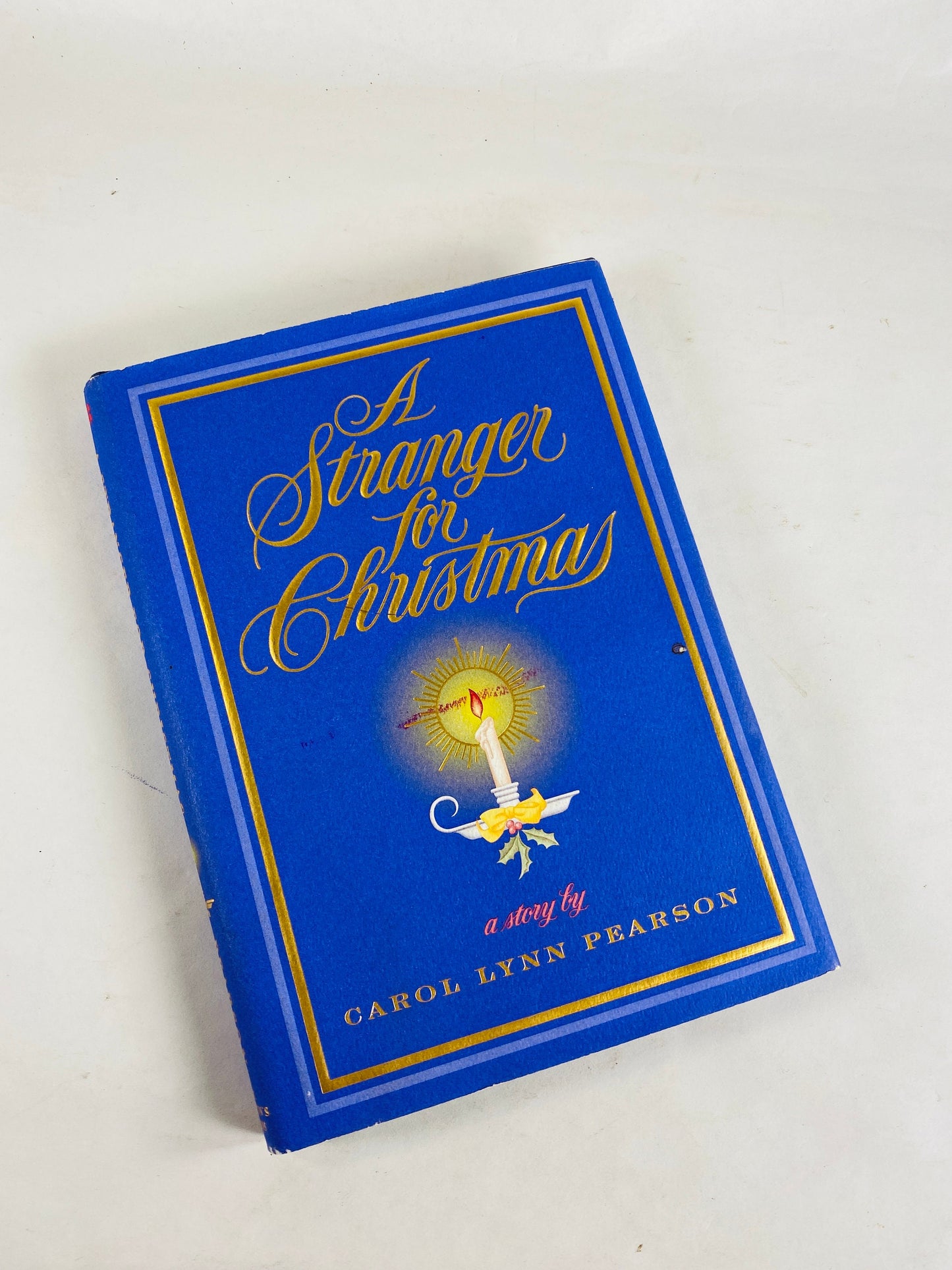 Stranger for Christmas by Carol Lynn Pearson FIRST EDITION Beautiful vintage book circa 1984 Home decor Stocking Stuffer