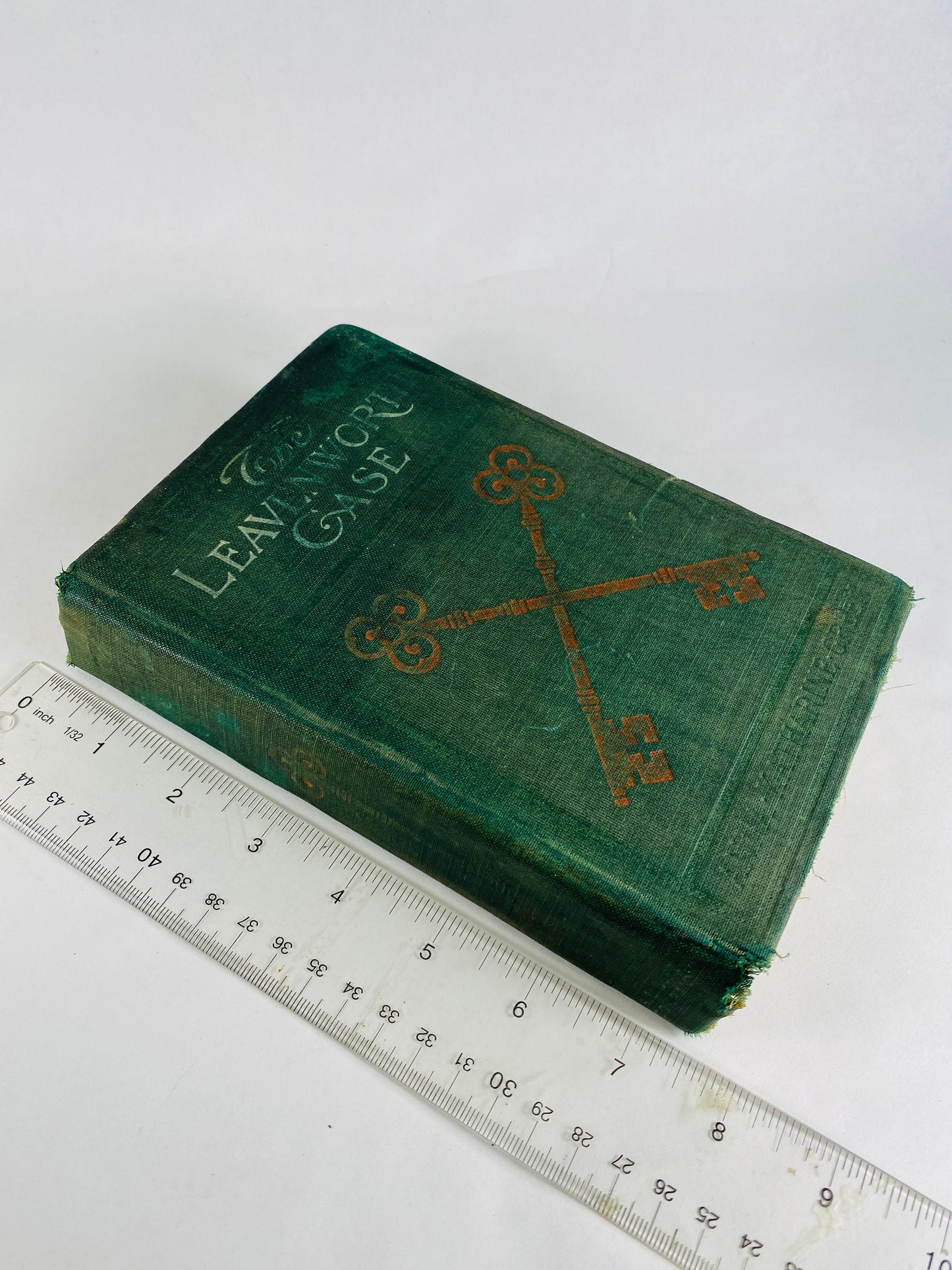 1906 Leavenworth Case a Lawyer's Story Anna Katharine Green vintage murder mystery book detective Ebenezer Gryce Influenced Agatha Christie!