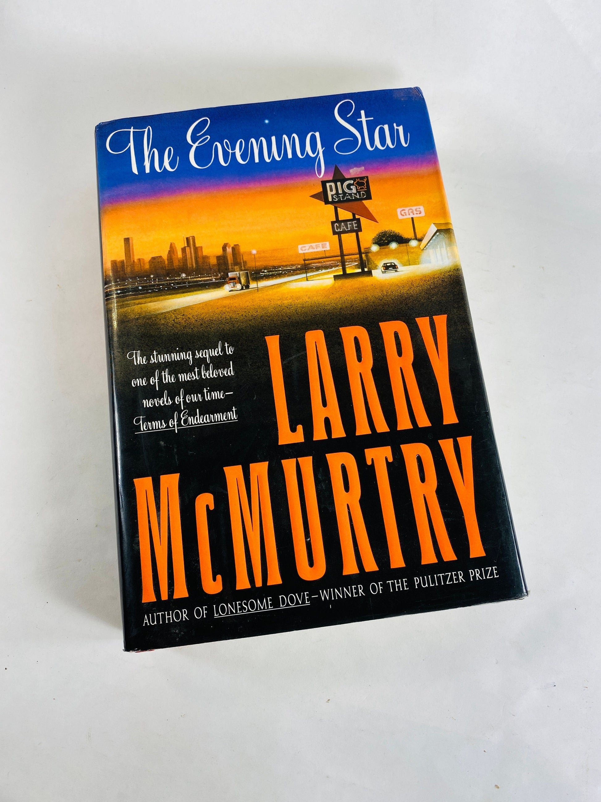 Evening Star by Larry McMurtry Vintage FIRST EDITION dark comedy book circa 1992 author of The Last Picture Show