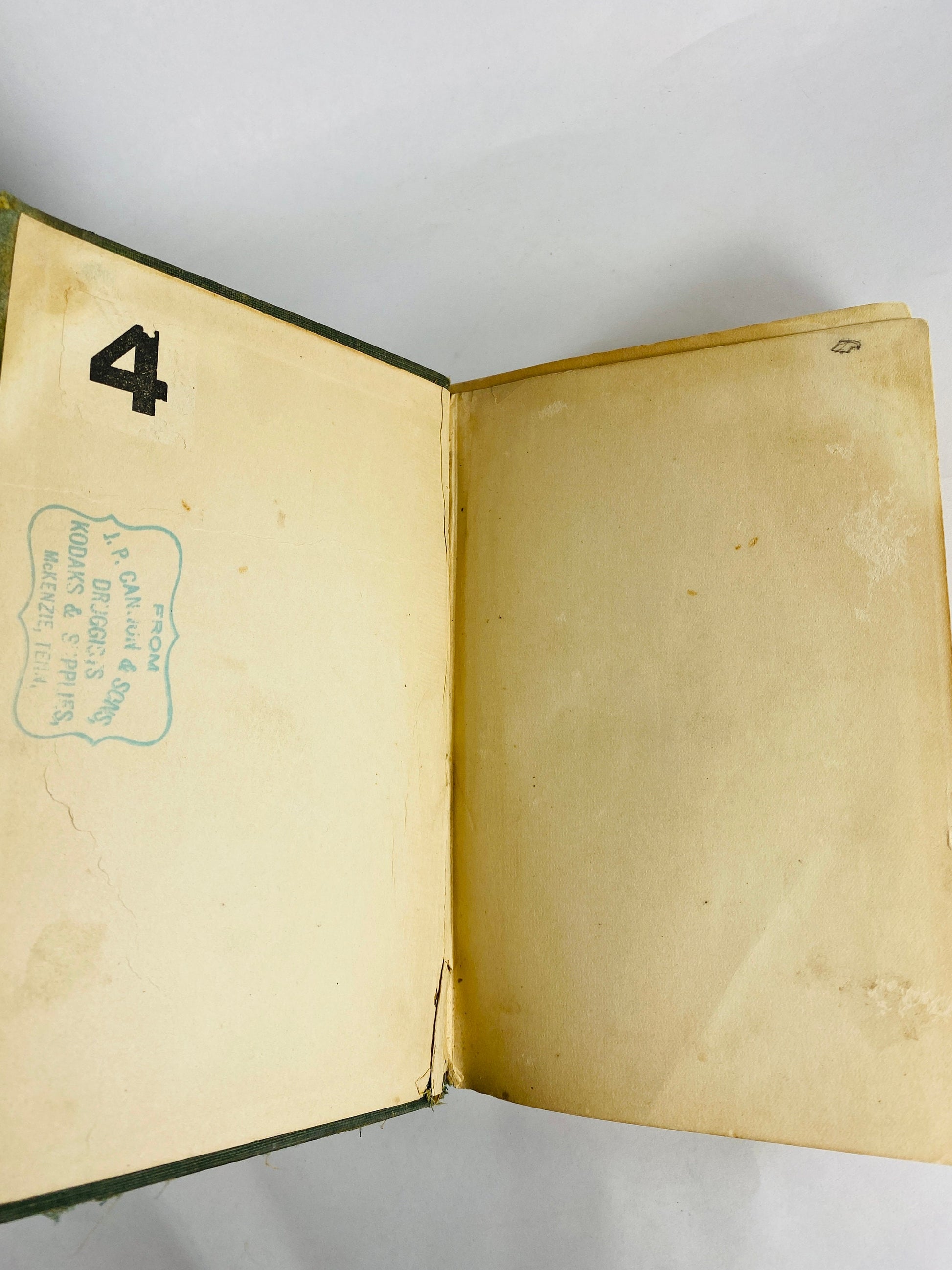 1906 Leavenworth Case a Lawyer's Story Anna Katharine Green vintage murder mystery book detective Ebenezer Gryce Influenced Agatha Christie!