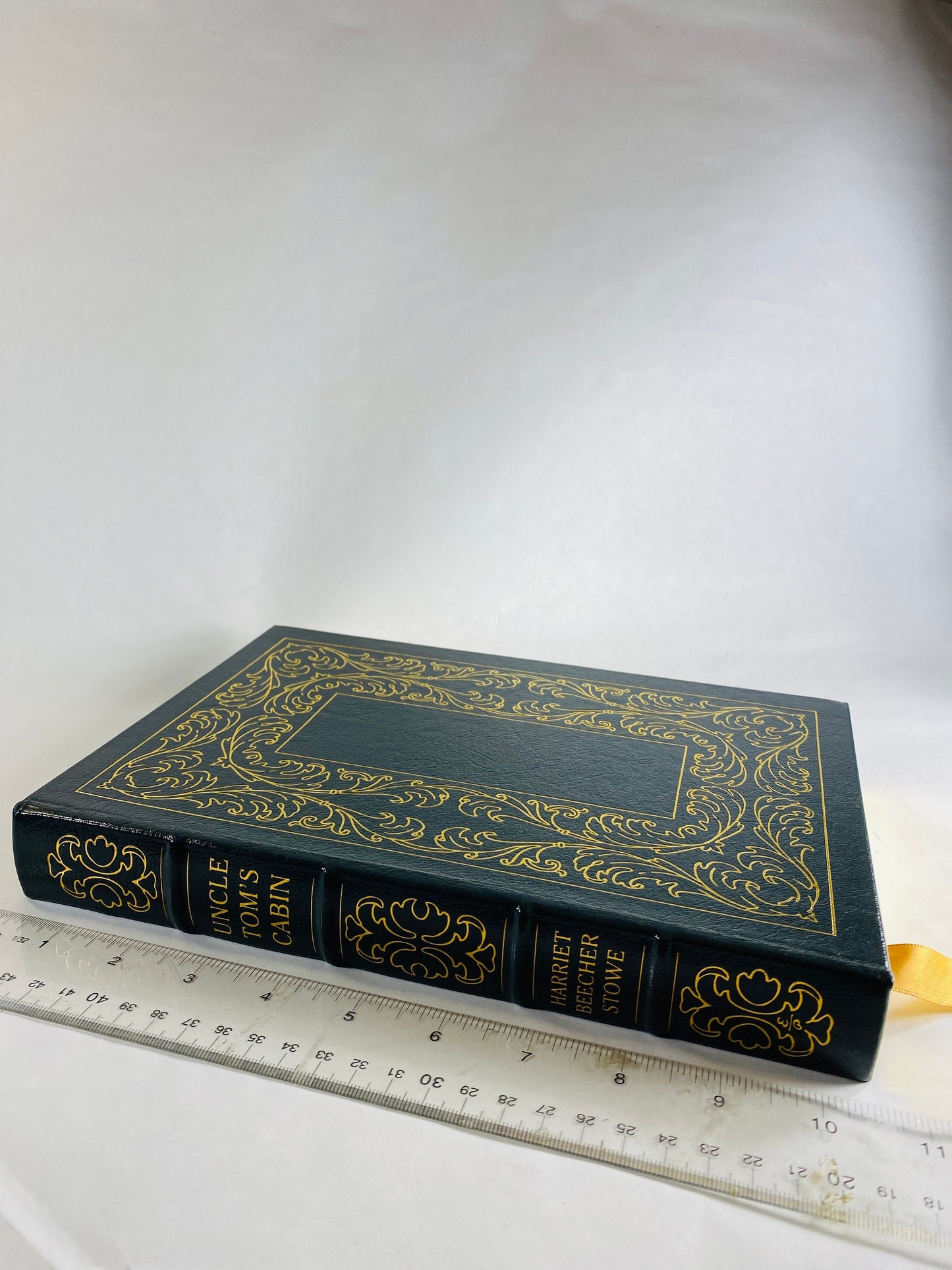 Uncle Tom's Cabin by Harriet Beecher Stowe Life Among the Lowly vintage leather Easton Press Anti-slavery book circa 1979 Civil War