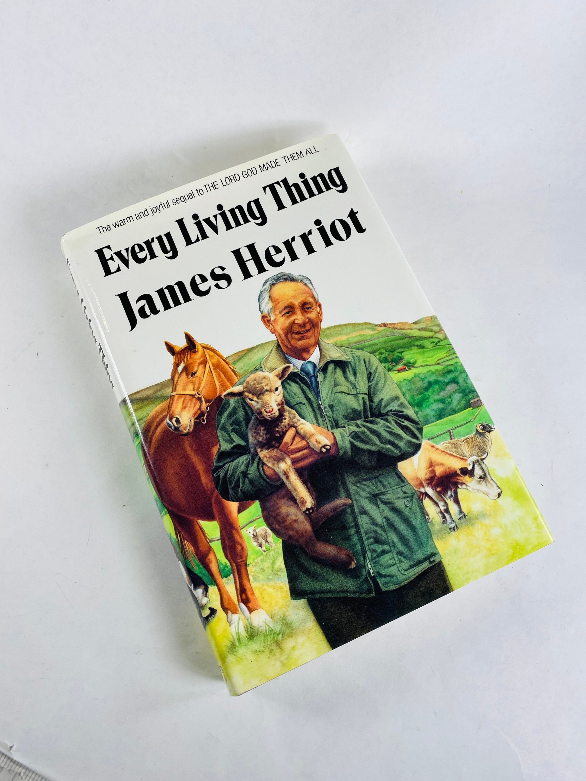All Creatures Big & Small Wise Wonderful Every Living Thing James Herriot 1992 BBC vintage British book gift Veterinarian Heriot