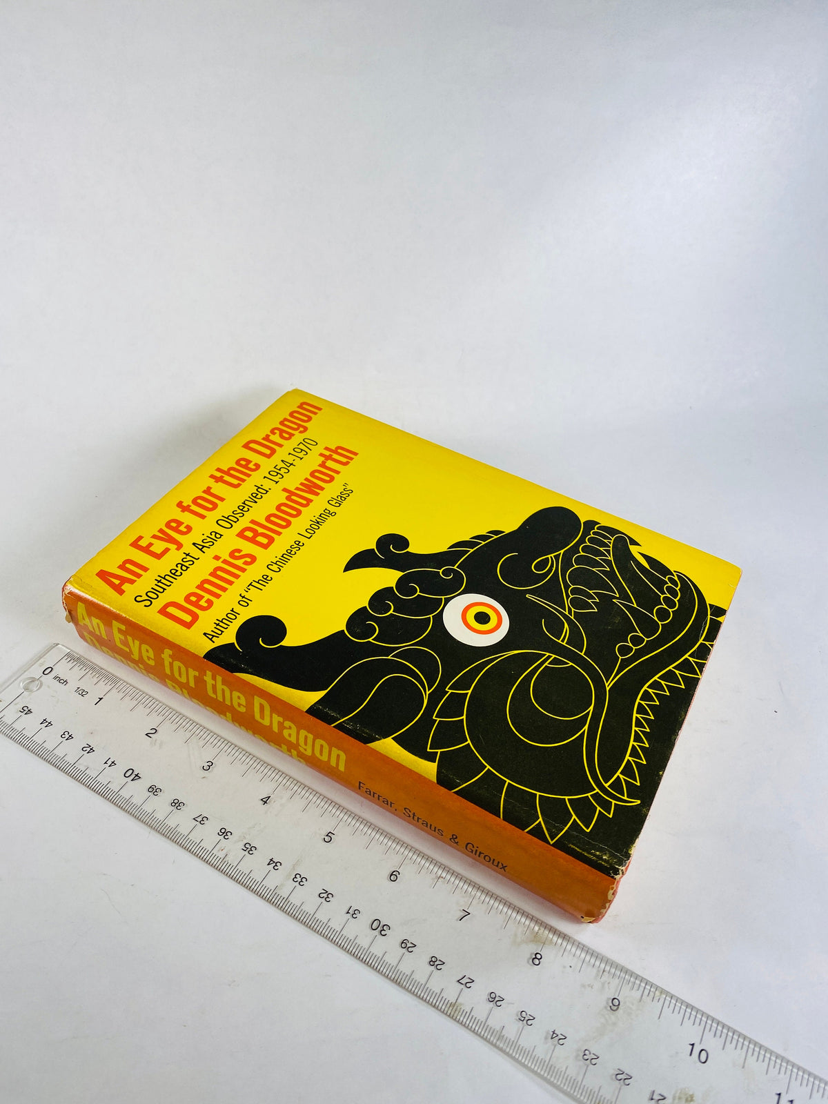 1970 An Eye for the Dragon sequel to Chinese Looking Glass FIRST EDITION vintage book by Dennis Bloodworth Book lover gift
