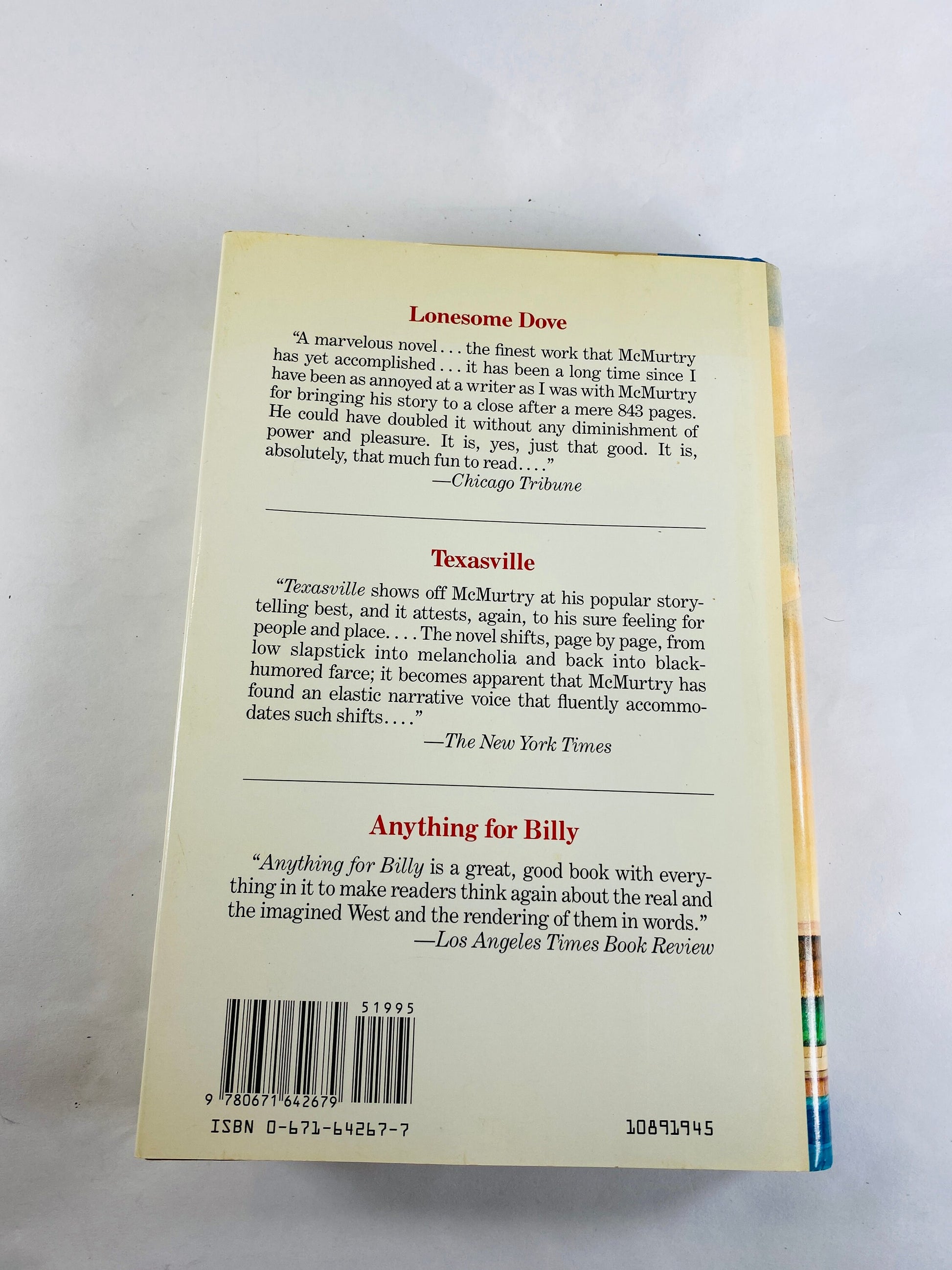 Some Can Whistle by Larry McMurtry Vintage FIRST EDITION book circa 1989 about a father learning to love a daughter he has never met