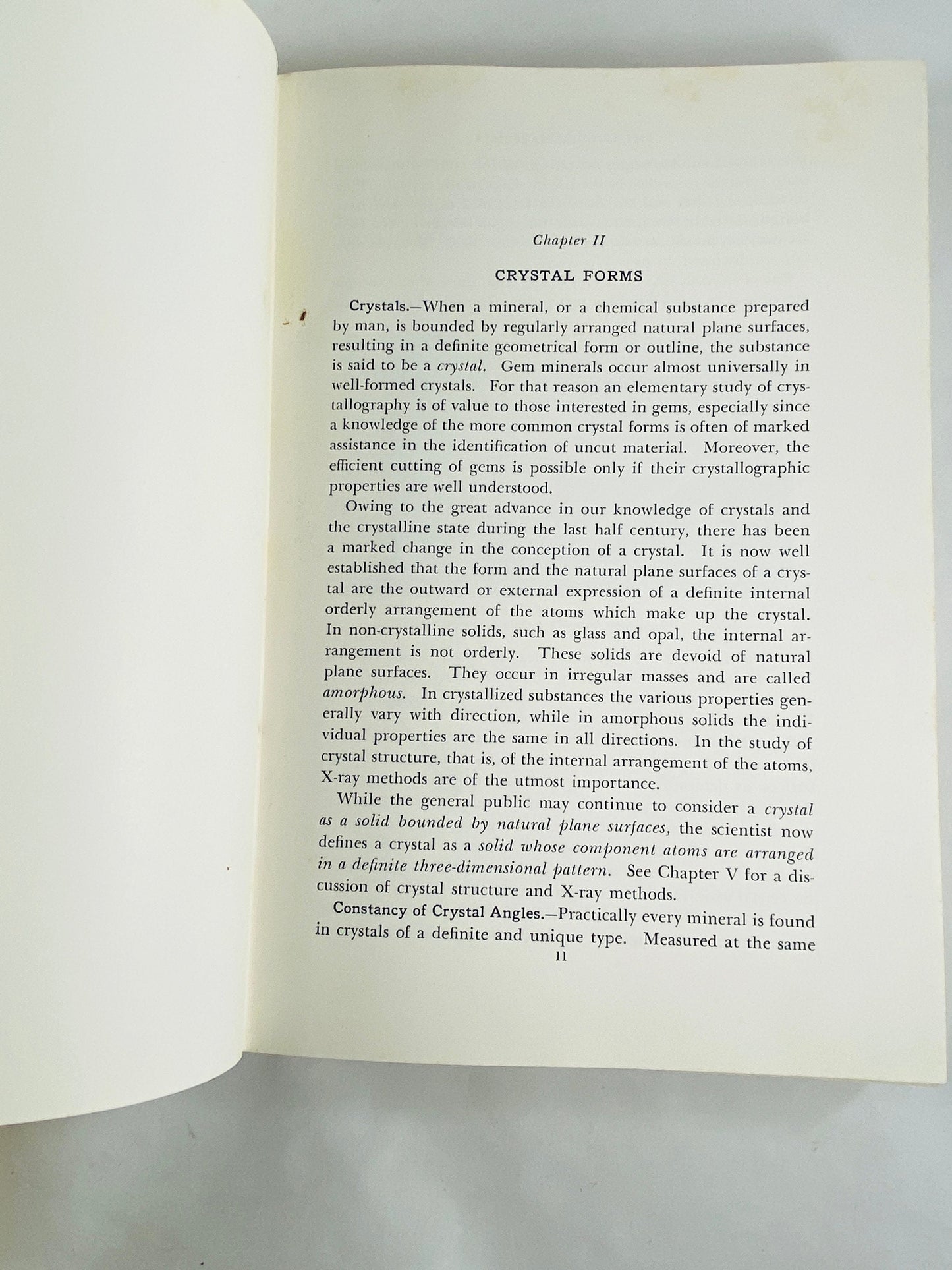 1956 Gems & Gem Materials vintage book by Edward Kraus on properties structure refraction pleochroism and character