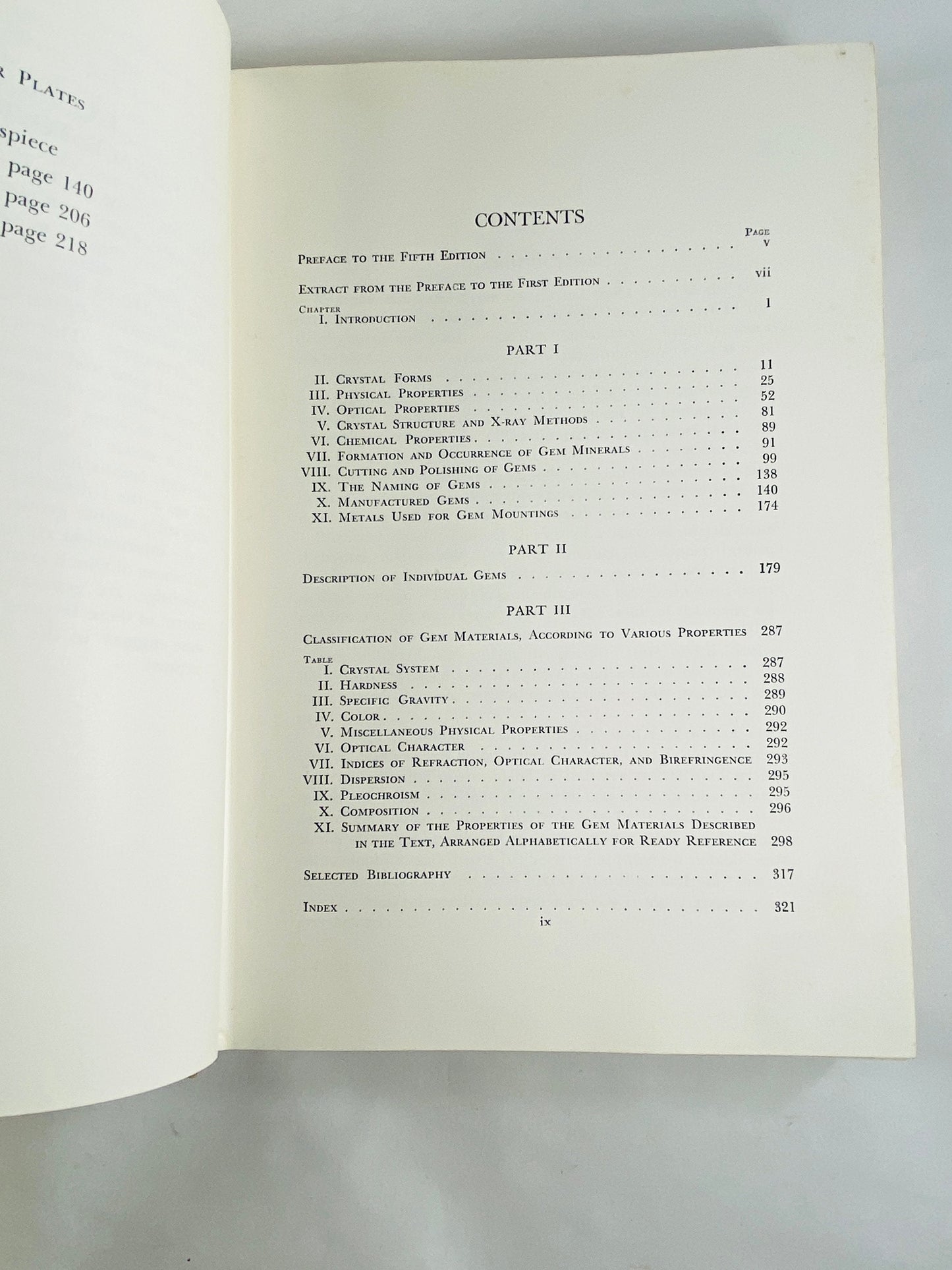 1956 Gems & Gem Materials vintage book by Edward Kraus on properties structure refraction pleochroism and character