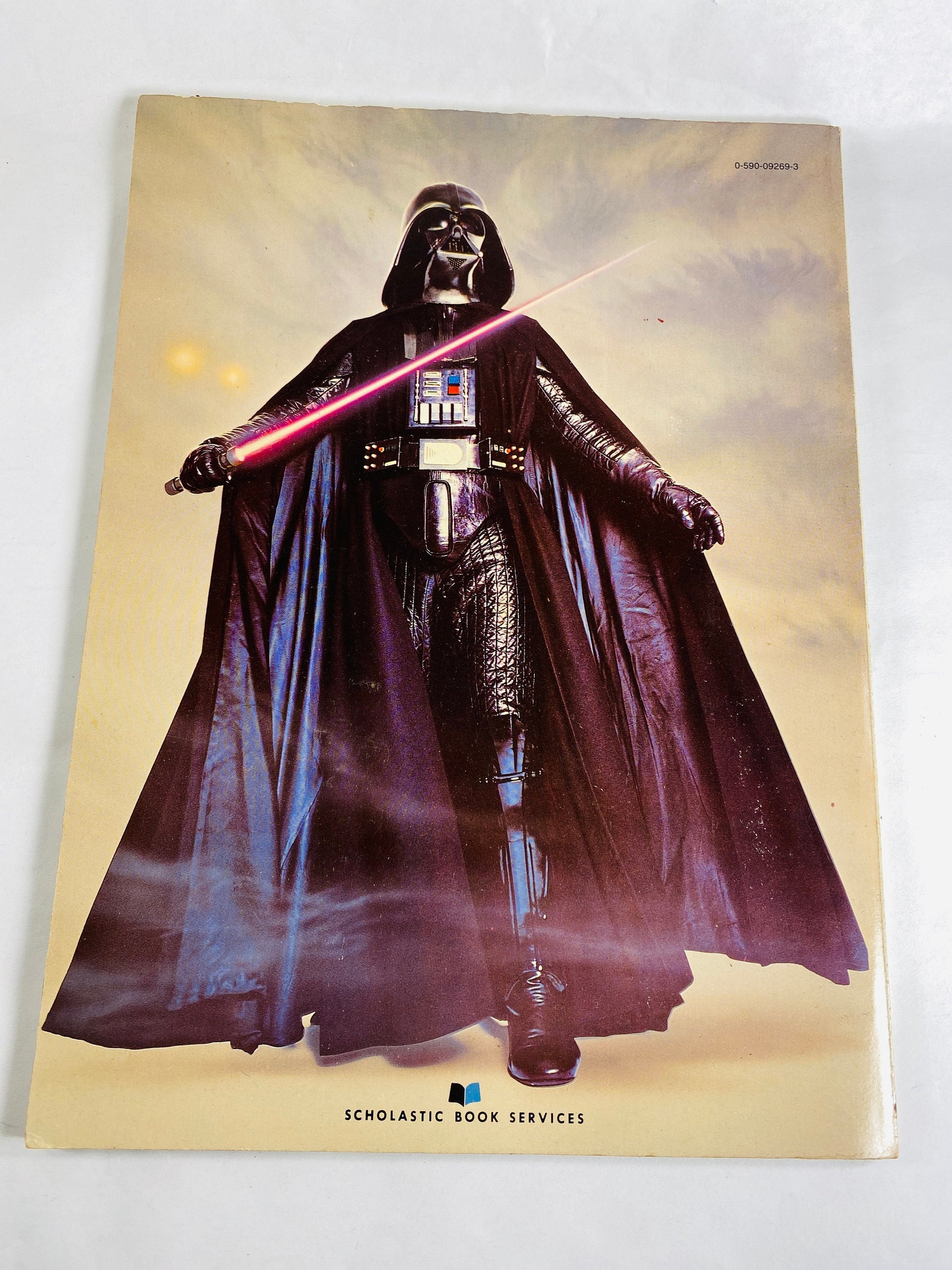 Star Wars vintage paperback story book with photographs circa 1980 George Lucas Luke Skywalker Jedi Knights R2D2