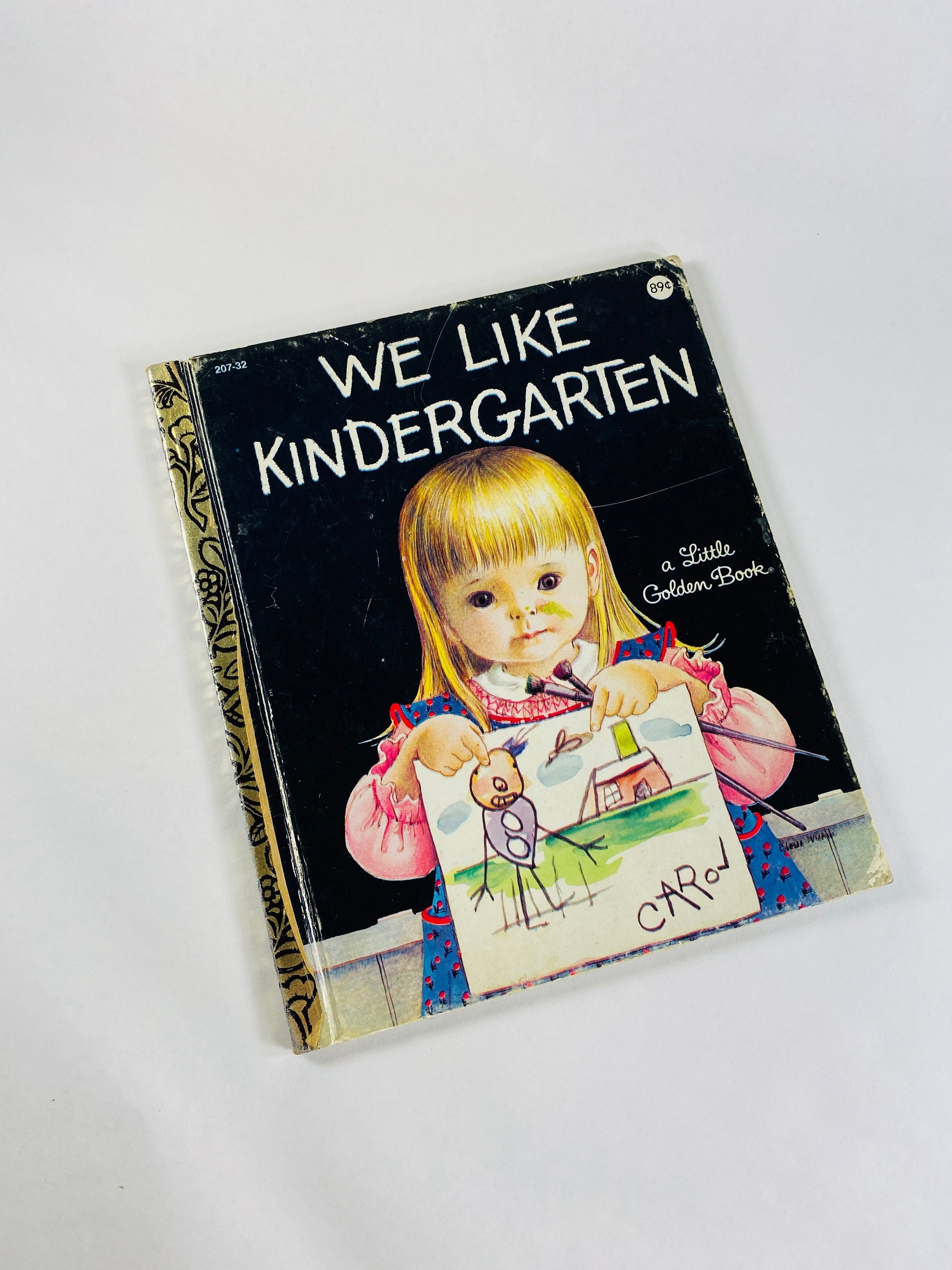 Vintage Little Golden Books Rudolph the Red-Nosed Reindeer We Like Kindergarten Prayers for Children Bambi