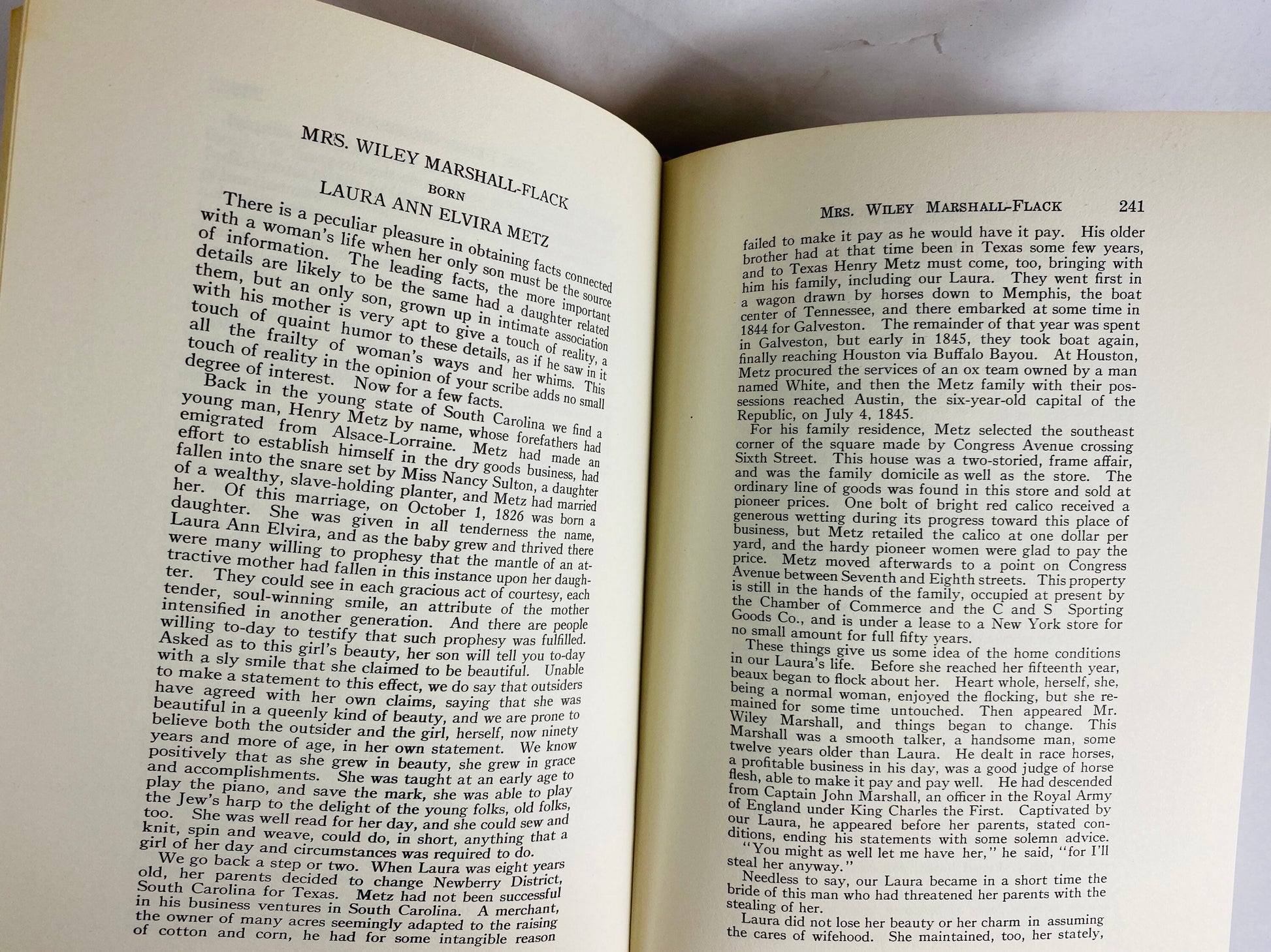 Pioneer Women in Texas FIRST EDITION vintage book by Annie Pickrell circa 1970 Margaret Lea Sam Houston, Frances Grigsby George Smyth