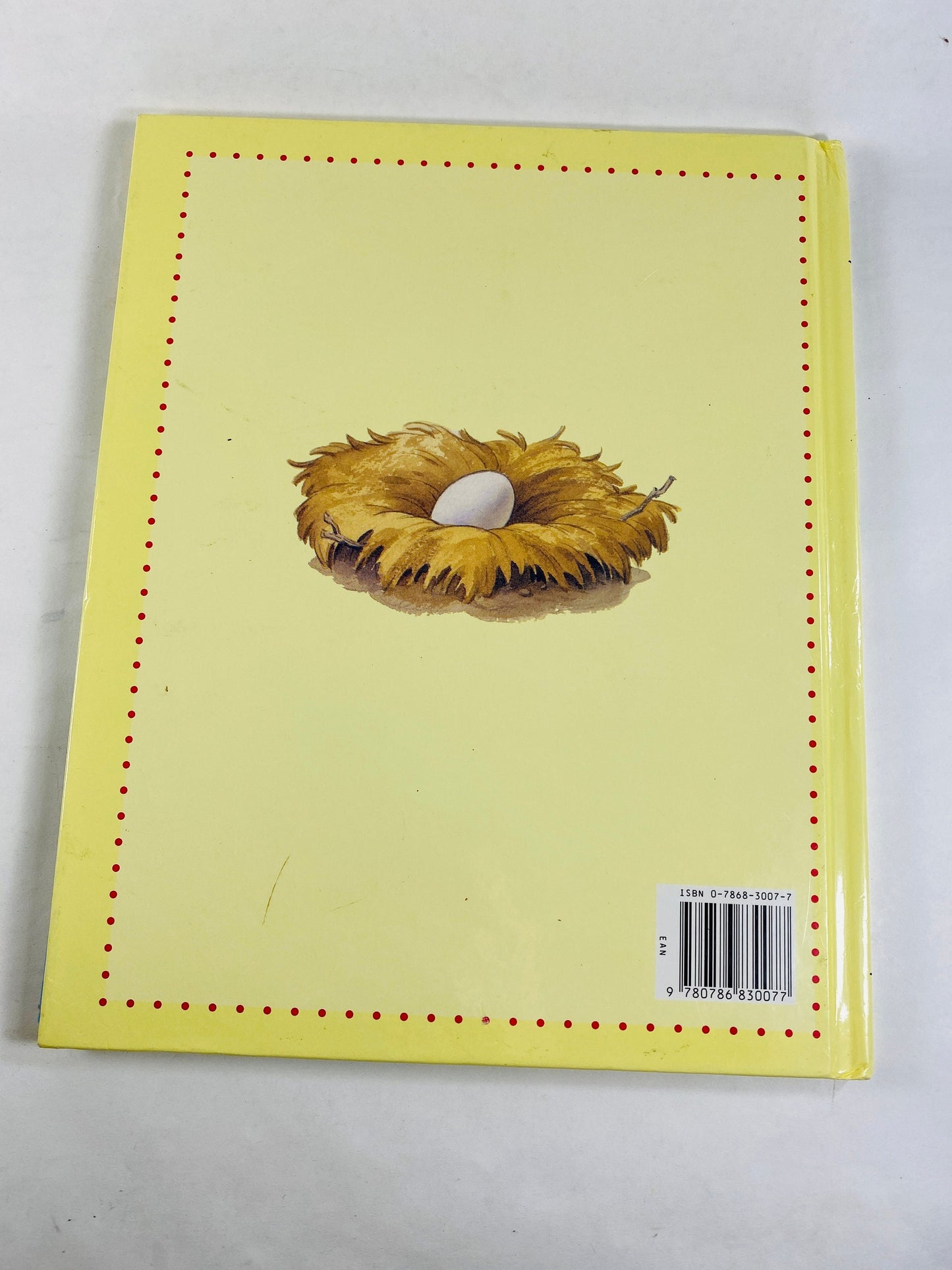 Ugly Duckling vintage book retold by Margaret Wise Brown Walt Disney circa 1994. Easter Basket gift Children nursery decor