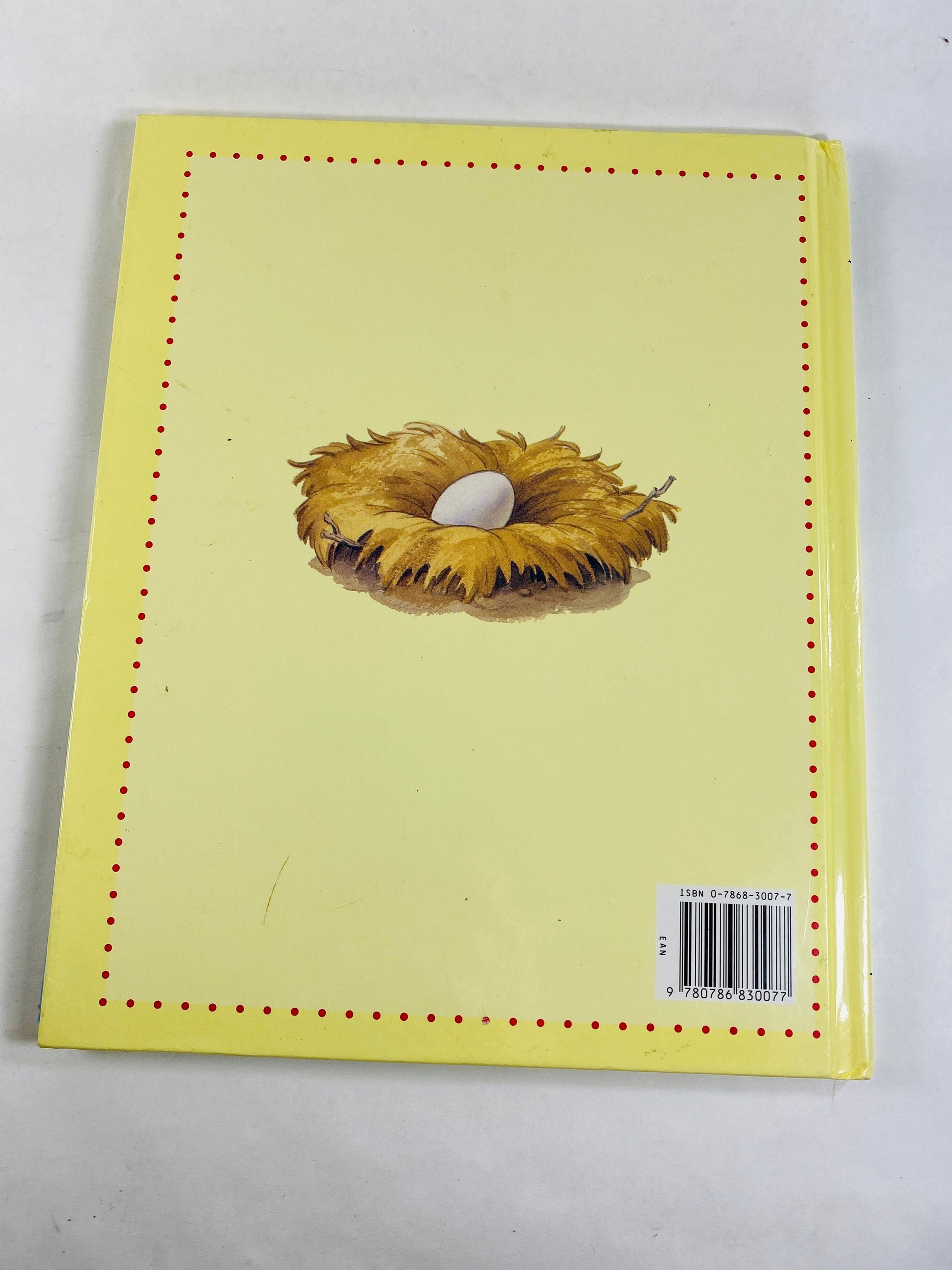 Ugly Duckling vintage book retold by Margaret Wise Brown Walt Disney circa 1994. Easter Basket gift Children nursery decor