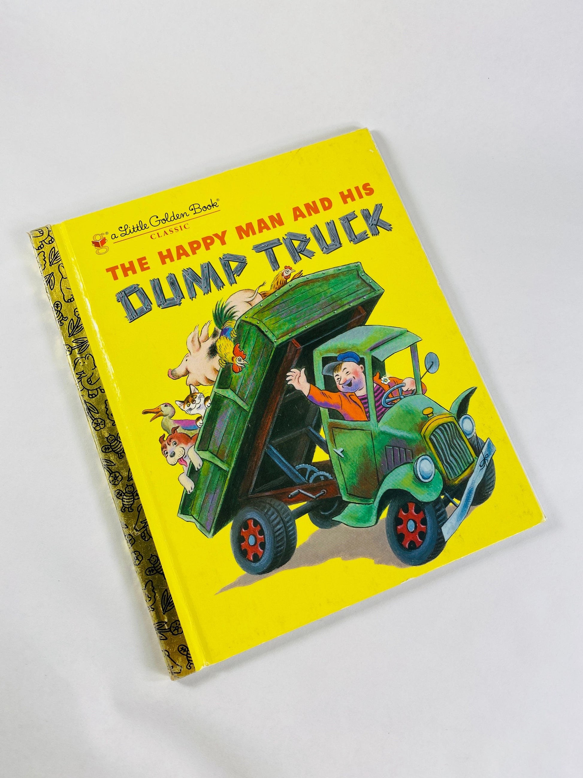 Vintage Disney Little Golden Books Sleeping Beauty Dump Truck Bolt Winnie the Pooh Scuffy Dumbo Princess