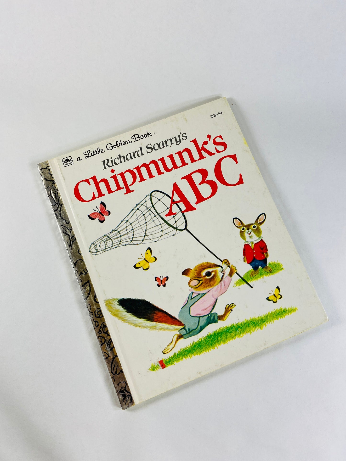 vintage Little Golden Books Richard Scarry Chipmunk's ABC Scuffy Tawn Scrawny Lion Tenggren Bambi