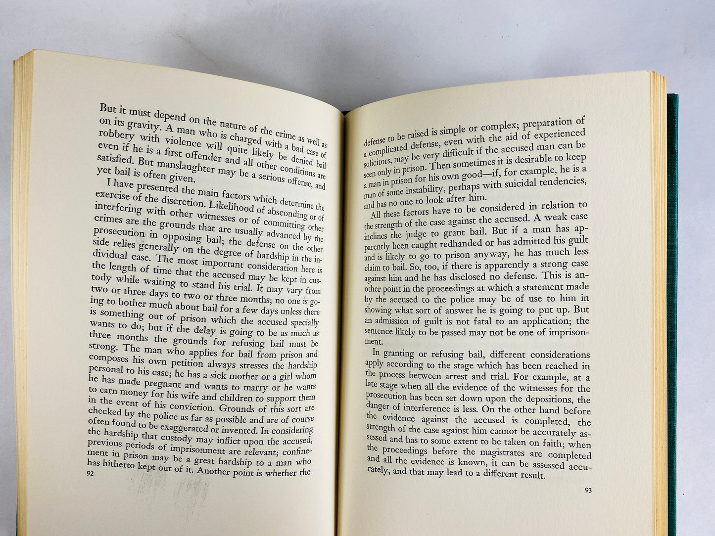 Criminal Prosecution in England vintage book by Patrick Devlin circa 1958 Psychology criminology juvenile prison reform Yale University