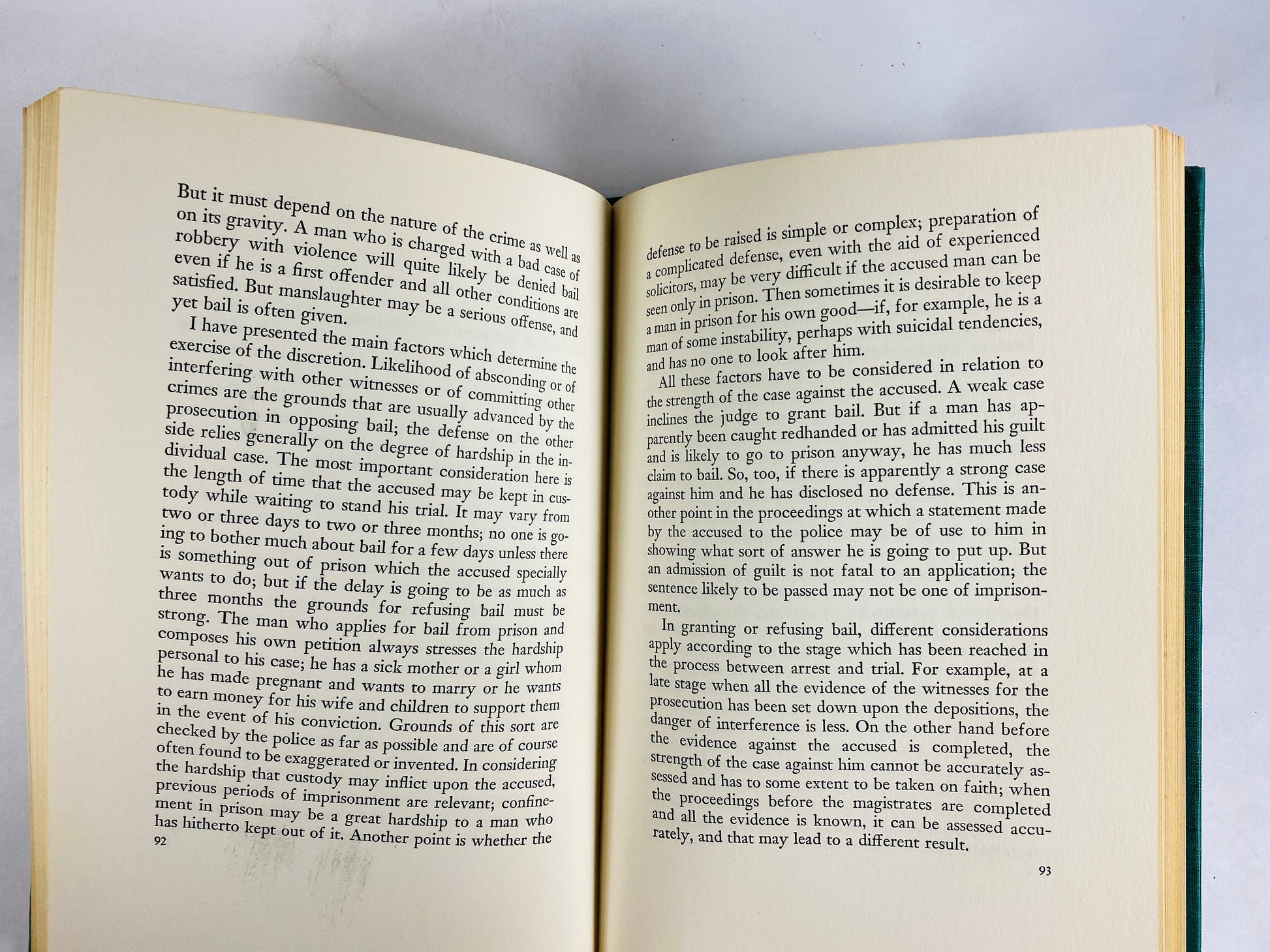 Criminal Prosecution in England vintage book by Patrick Devlin circa 1958 Psychology criminology juvenile prison reform Yale University