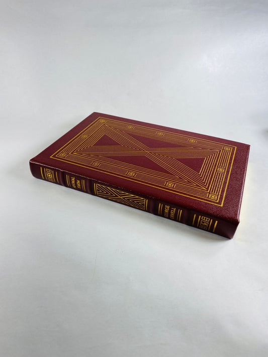 Animal Farm by George Orwell Easton Press Vintage red leather book Classic dystopian literature gift. GORGEOUS home decor