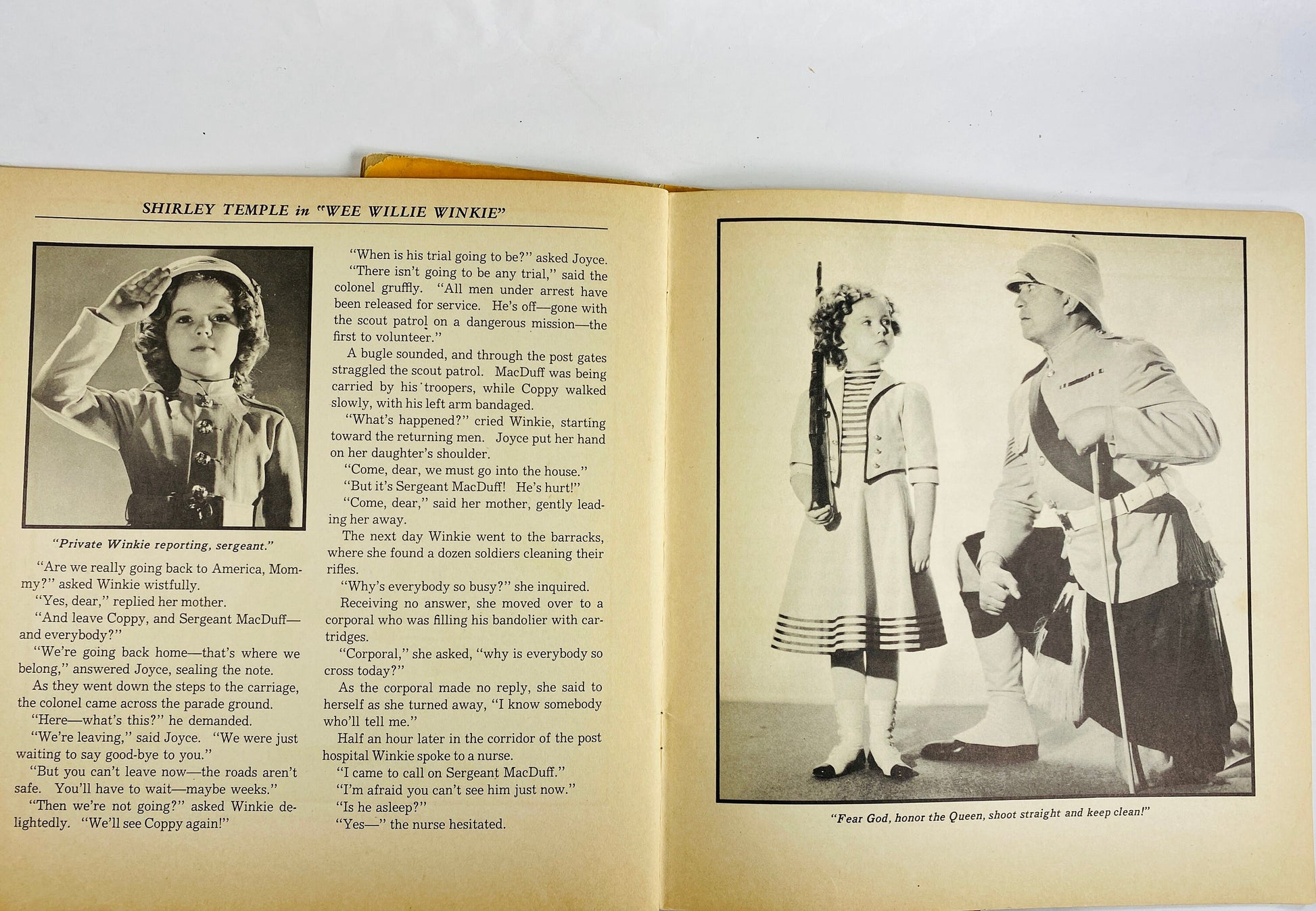 1930s Shirley Temple vintage paperback books Wee Willie Winkie, Dimples, Susannah of the Mounties rare movie collectibles nursery decor