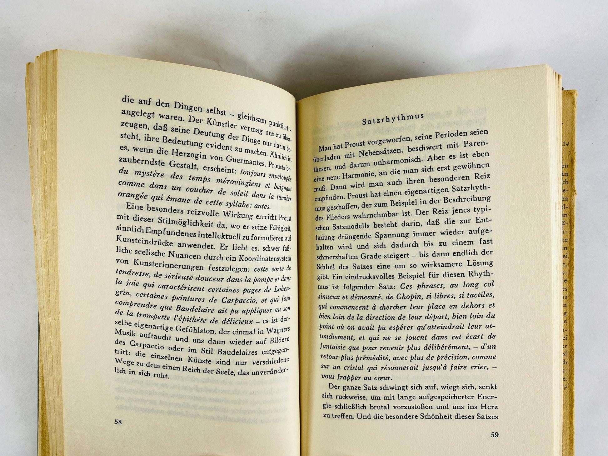 Ernst Robert Curtius Marcel Proust vintage collector book circa 1952 FIRST EDITION literary critique written in original German