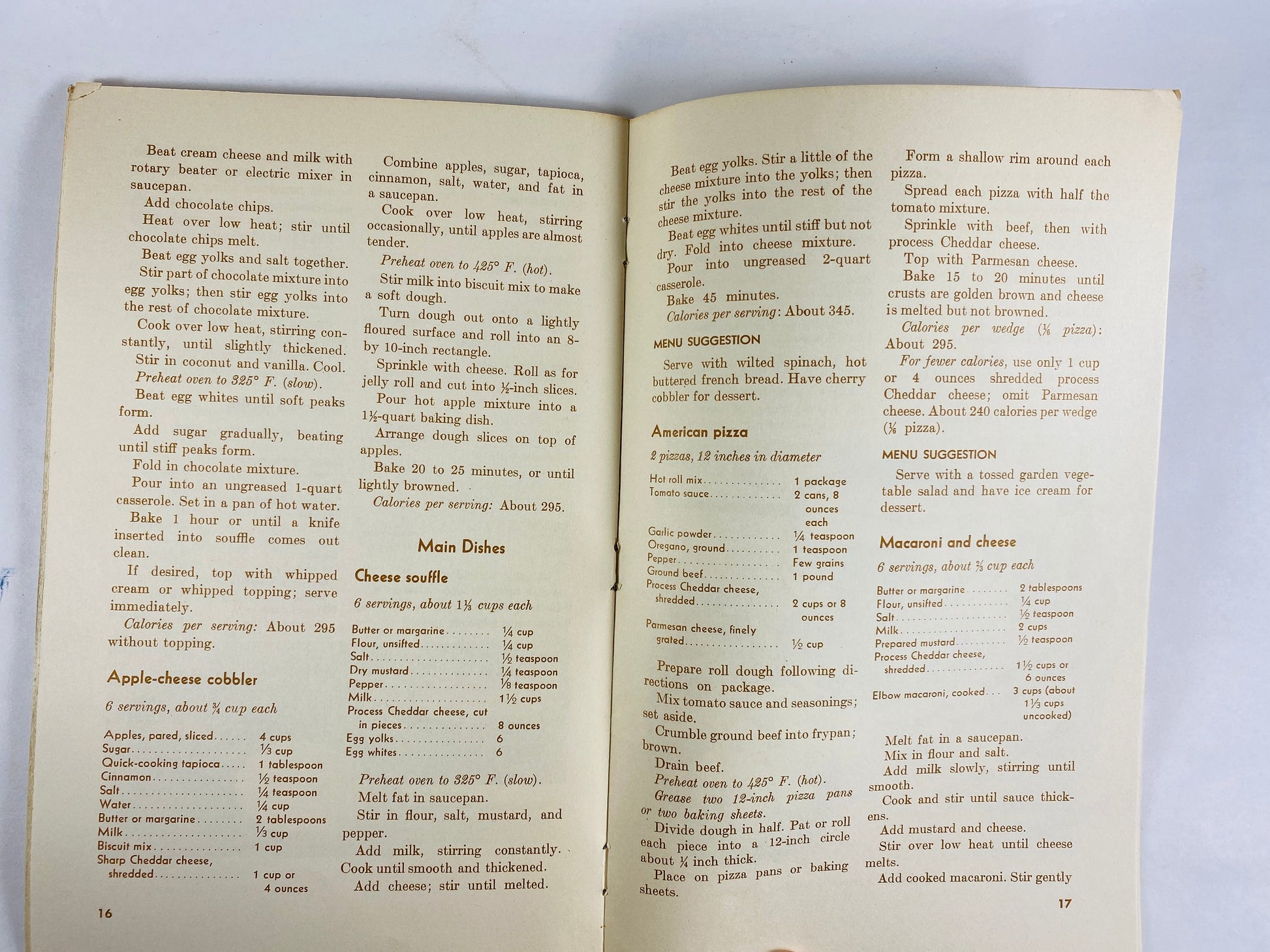 Cheese in Family Meals by USDA circa 1972 vintage collectible recipe booklet foodies Timeless kitchen retro Agriculture cheese lover gift
