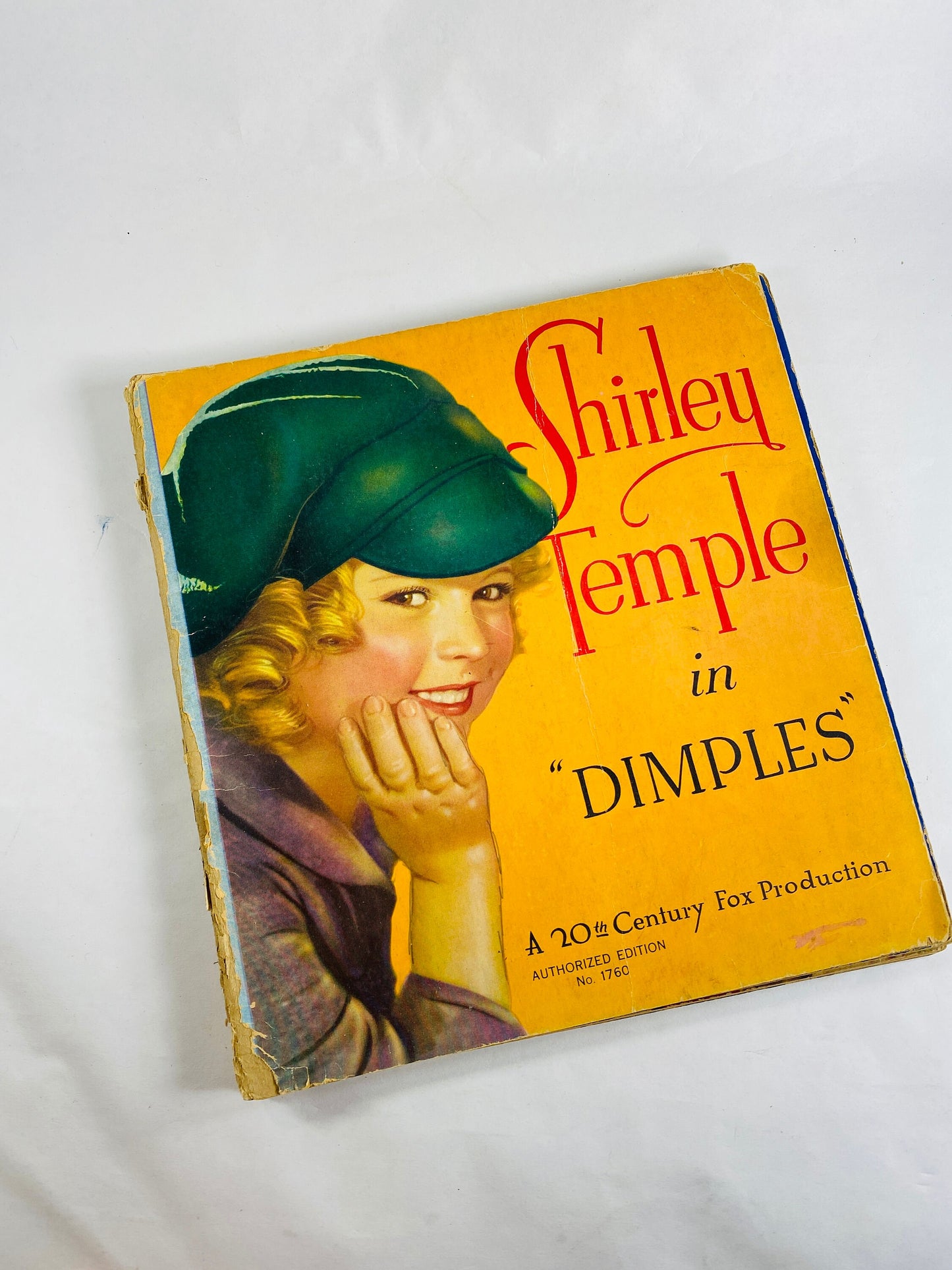 1930s Shirley Temple vintage paperback books Wee Willie Winkie, Dimples, Susannah of the Mounties rare movie collectibles nursery decor