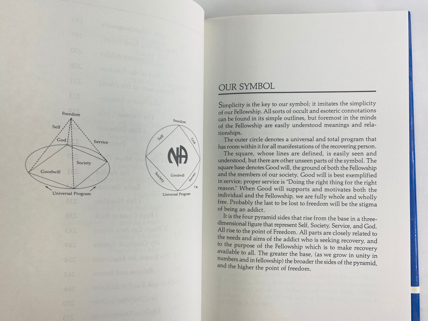 1988 Narcotics Anonymous Twelve Step Vintage NA book circa 1988 Fifth edition 5th Recovery drug rehab, sobriety Al-anon 12 step program