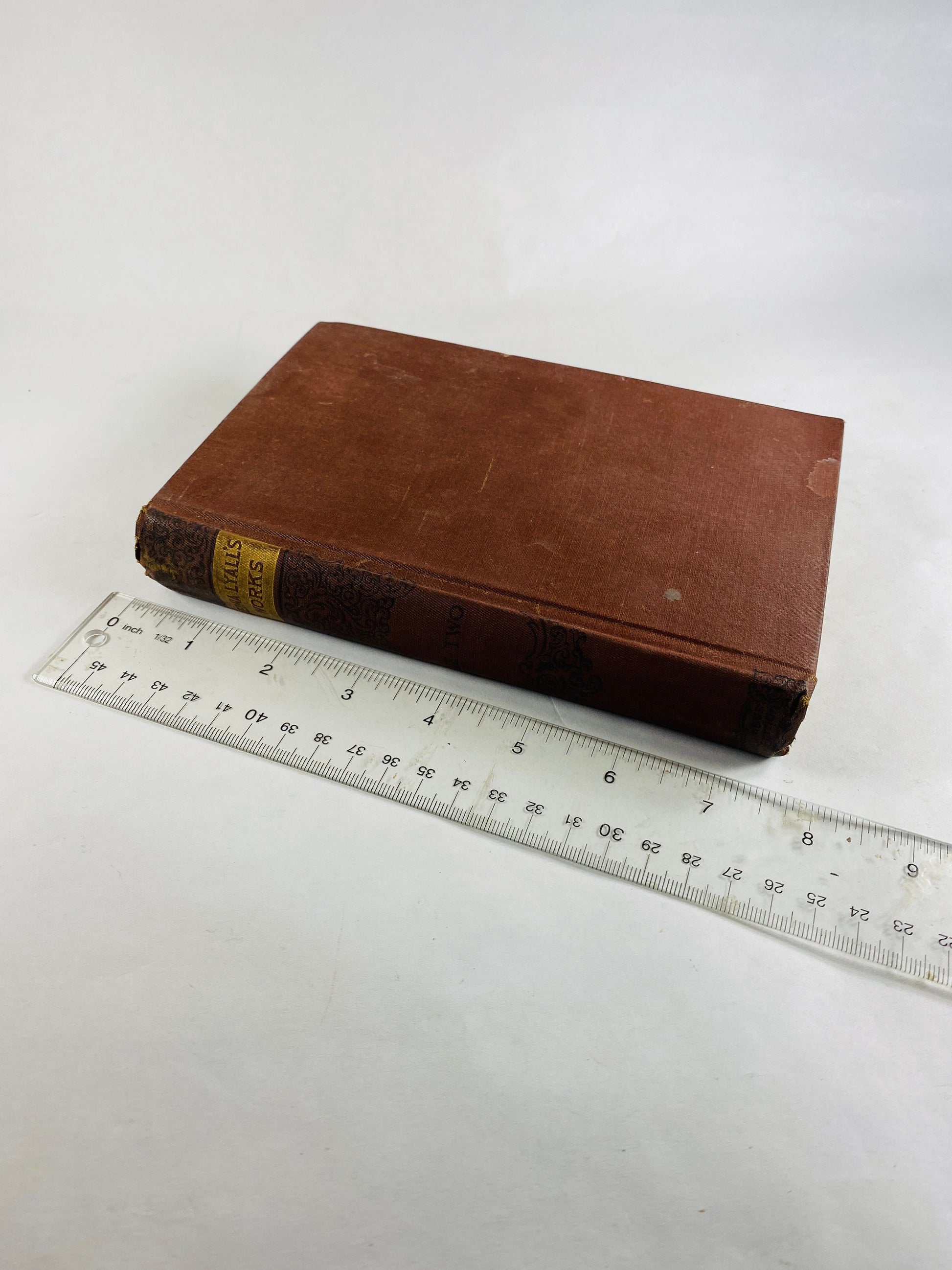 Edna Lyall We Two Ada Ellen Bayly ANTIQUE book circa 1900 about a the romance of young woman whose father is a leading atheist