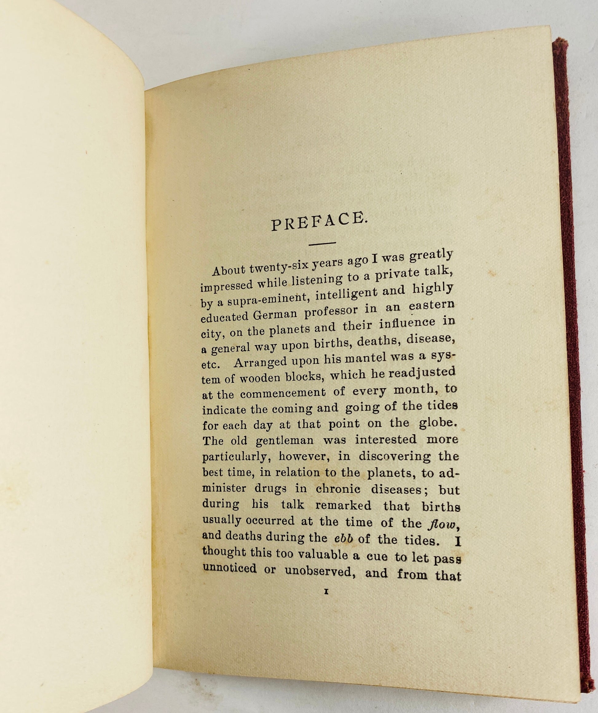 Cyclic Law vintage FIRST EDITION medical book by Thomas Reed circa 1898 about the planets and the Sex Cycle Doctor office bookshelf antique