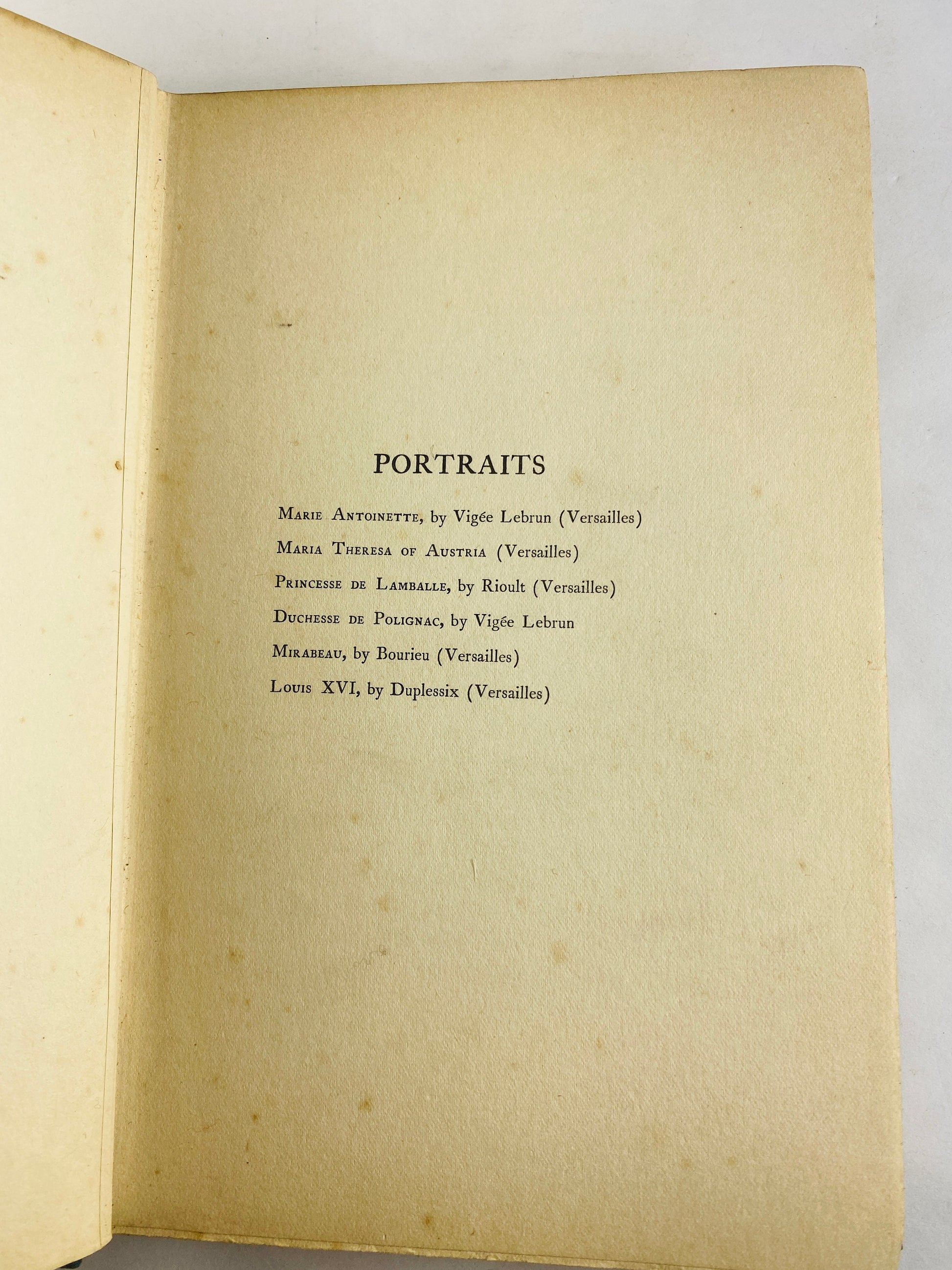 1907 FIRST EDITION book historical picturesque Character Studies by Berrington Marie Antoinette Mirabeau Renaissance Elizabethan