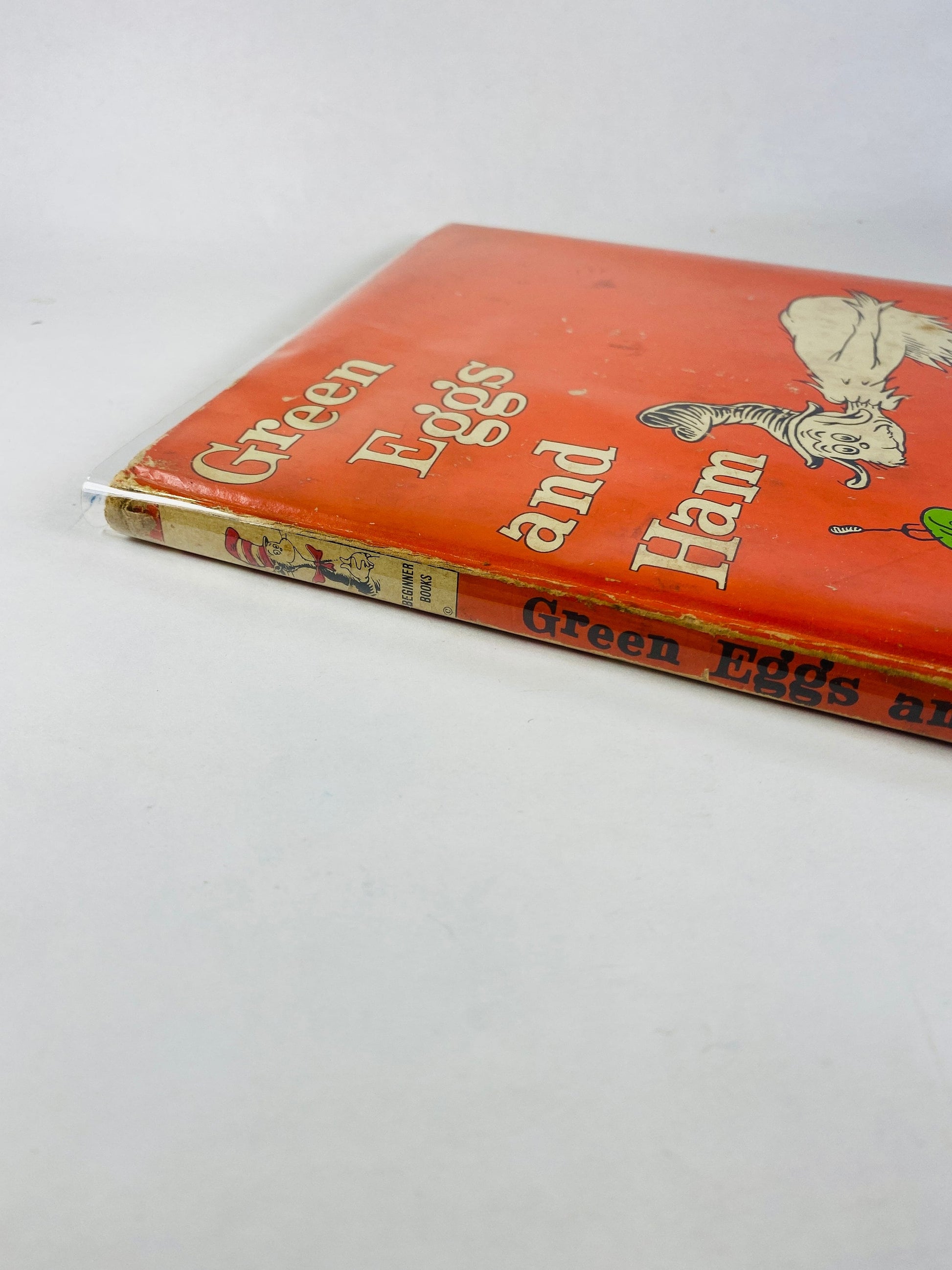 1960 Green Eggs and Ham by Dr Seuss vintage FIRST EDITION without dust jacket collectible children's book rare. Poor Condition