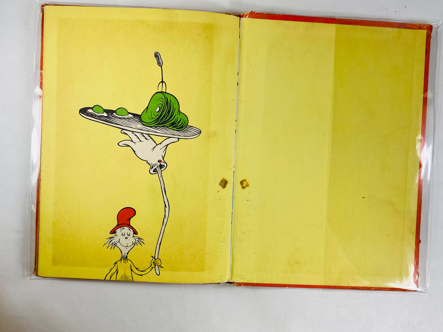 1960 Green Eggs and Ham by Dr Seuss vintage FIRST EDITION without dust jacket collectible children's book rare. Poor Condition