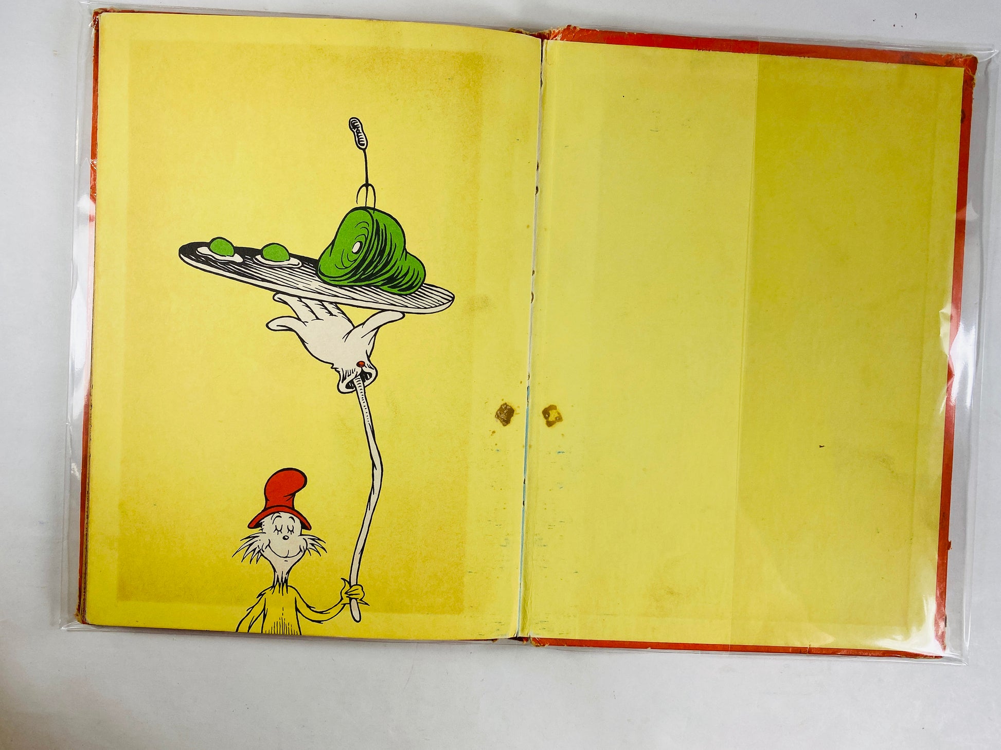 1960 Green Eggs and Ham by Dr Seuss vintage FIRST EDITION without dust jacket collectible children's book rare. Poor Condition
