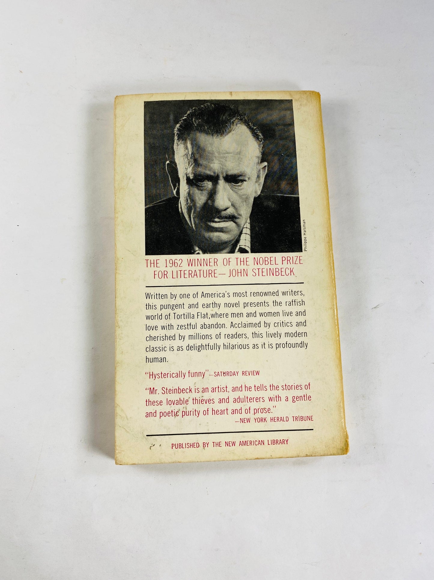 John Steinbeck Tortilla Flat vintage Signet paperback book circa 1963 Men and women who live with zestful abandon. New American Library