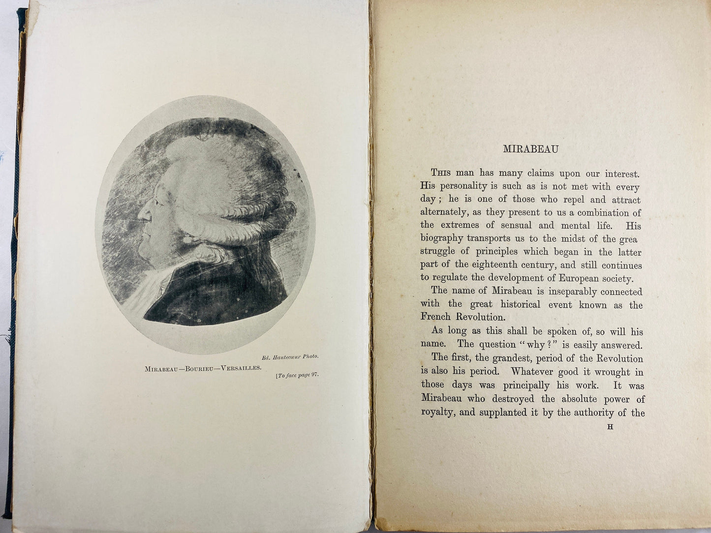 1907 FIRST EDITION book historical picturesque Character Studies by Berrington Marie Antoinette Mirabeau Renaissance Elizabethan