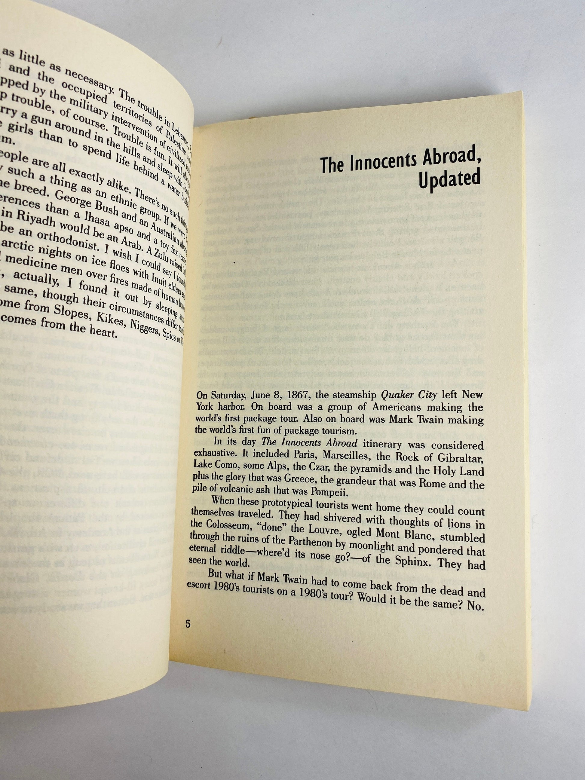 Holidays in Hell by PJ O'Rourke vintage paperback book circa 1988 Libertarian economics, capitalism Free thinking intellectual