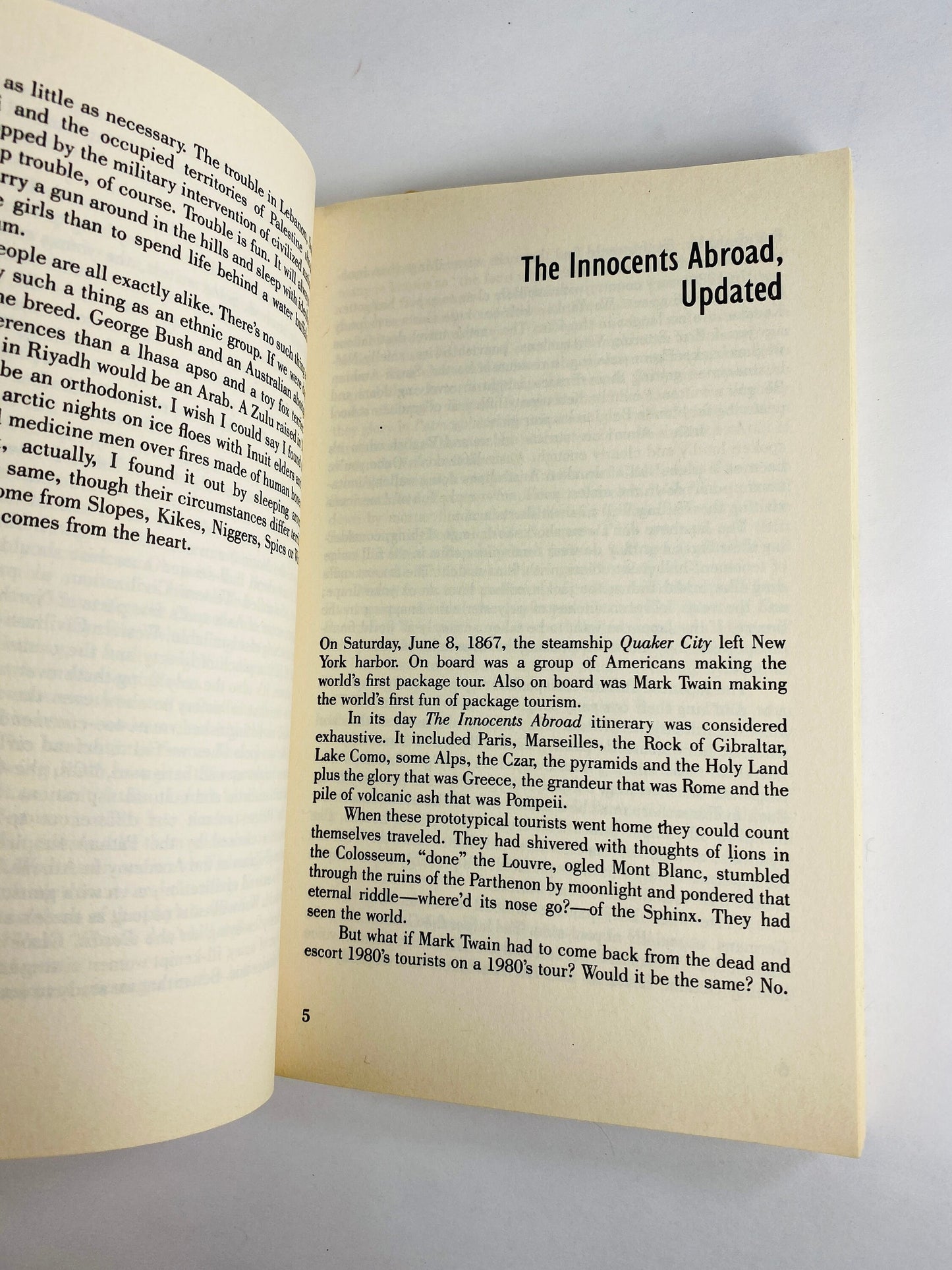 Holidays in Hell by PJ O'Rourke vintage paperback book circa 1988 Libertarian economics, capitalism Free thinking intellectual