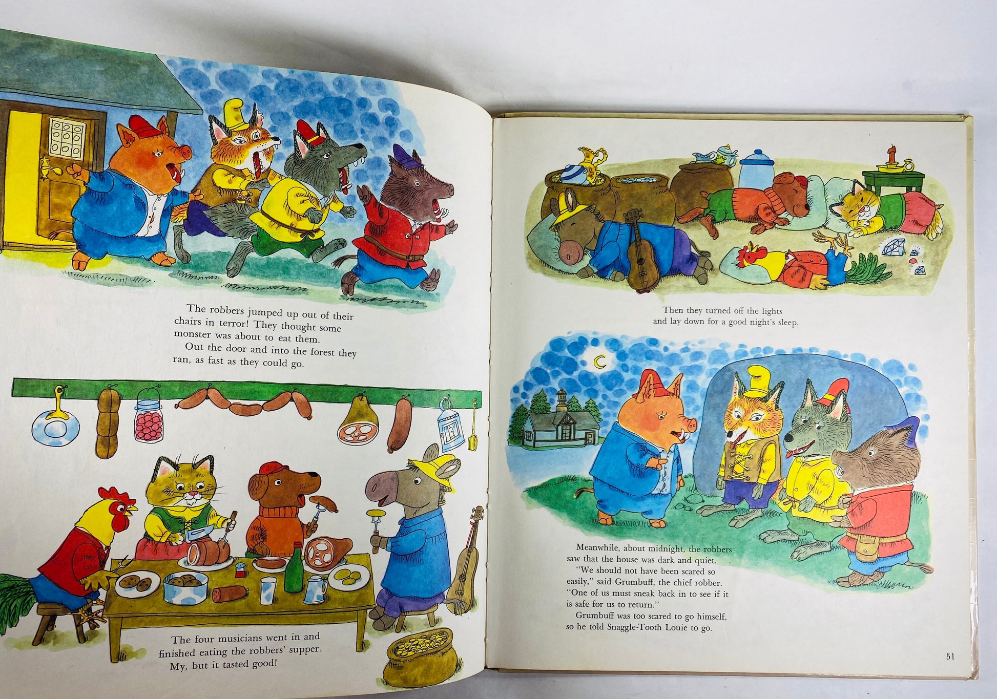 Richard Scarry Great Big Books, Schoolhouse, Mystery Book, Animal Nursery  Tales -  UK