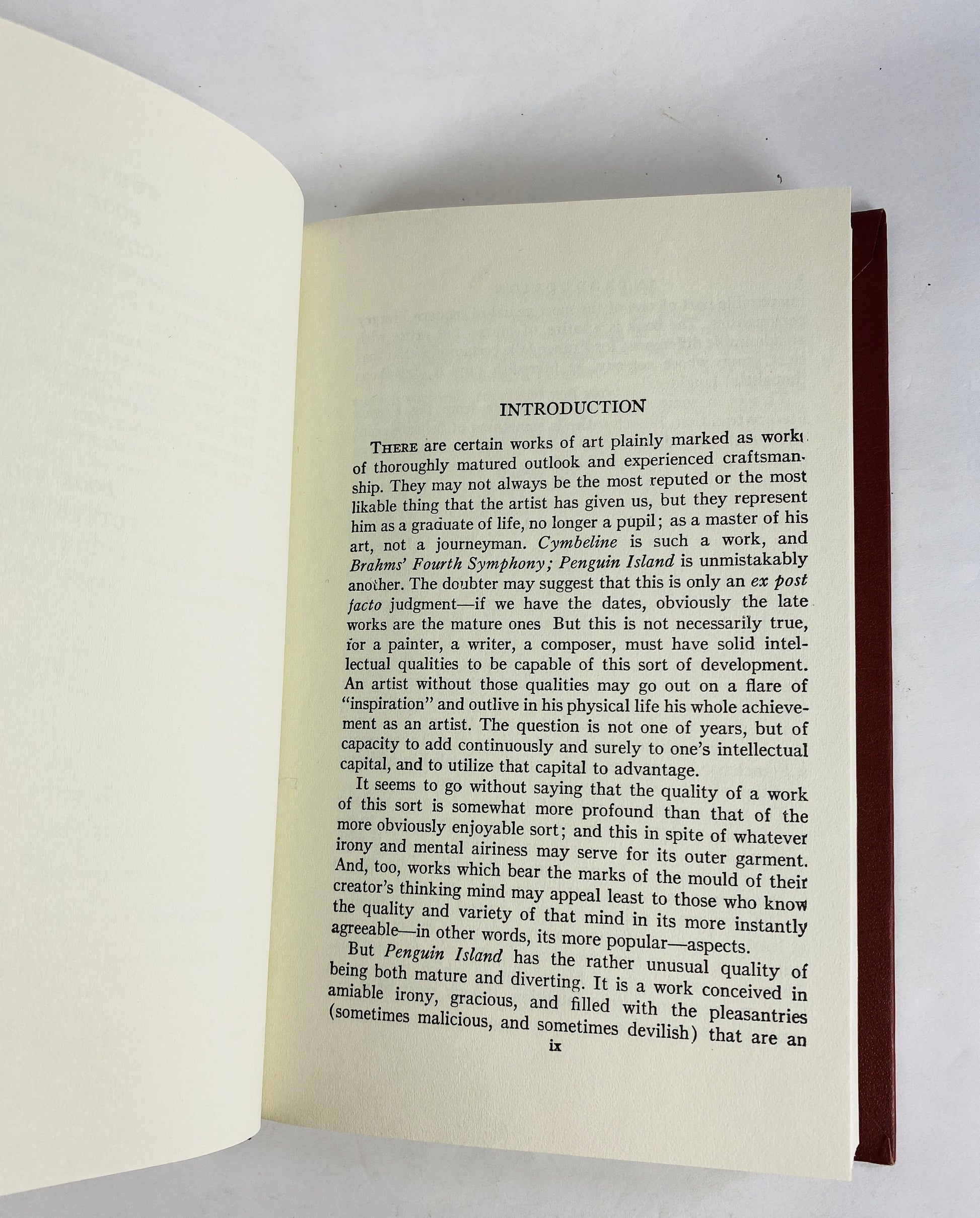 Penguin Island by Anatole France vintage Modern Library book with dust jacket Satirical fantasy novel, Nobel Prize for Literature winner