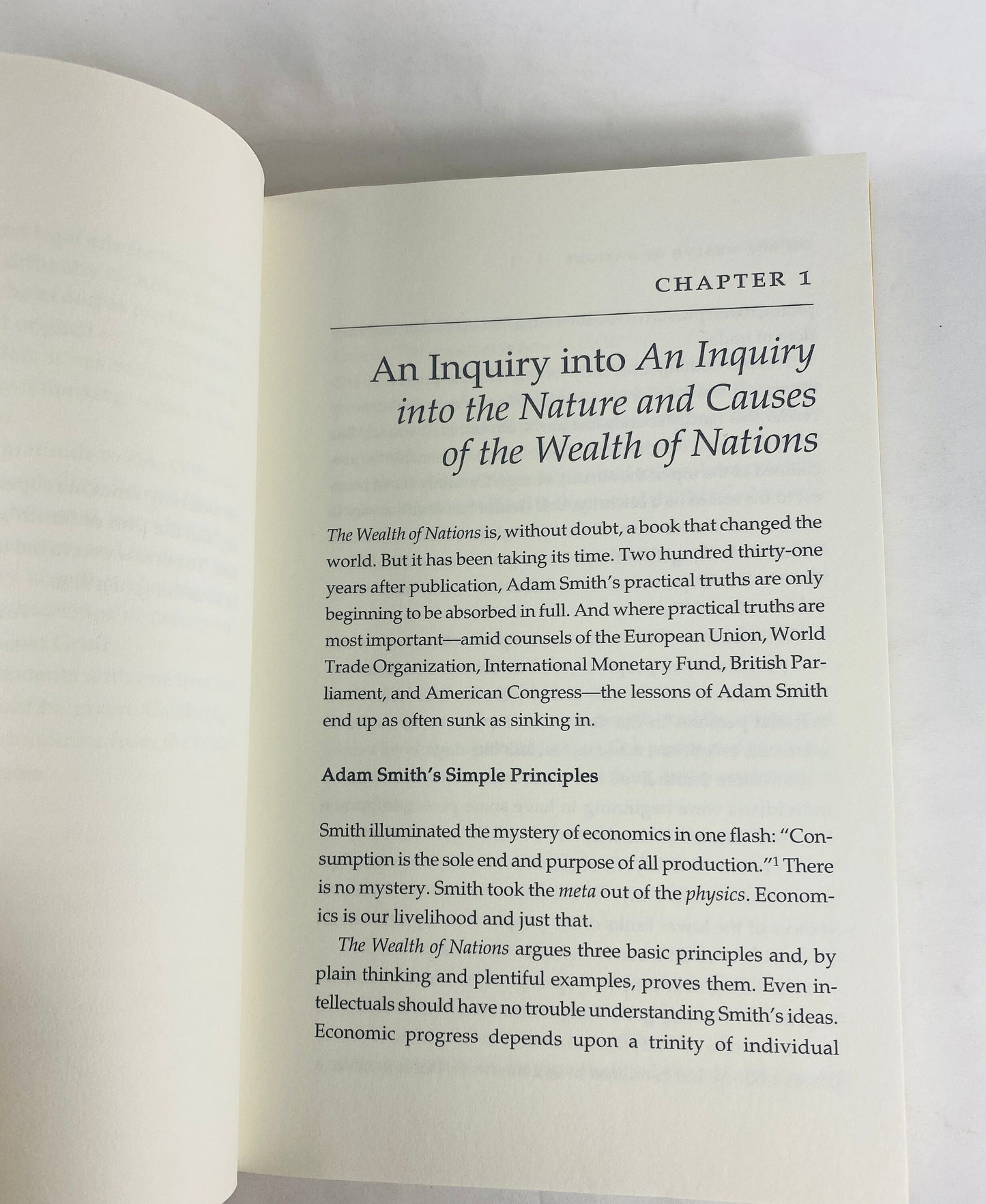 Wealth of Nations by PJ O'Rourke FIRST EDITION vintage book election politics wonk Libertarian economics capitalism intellectual